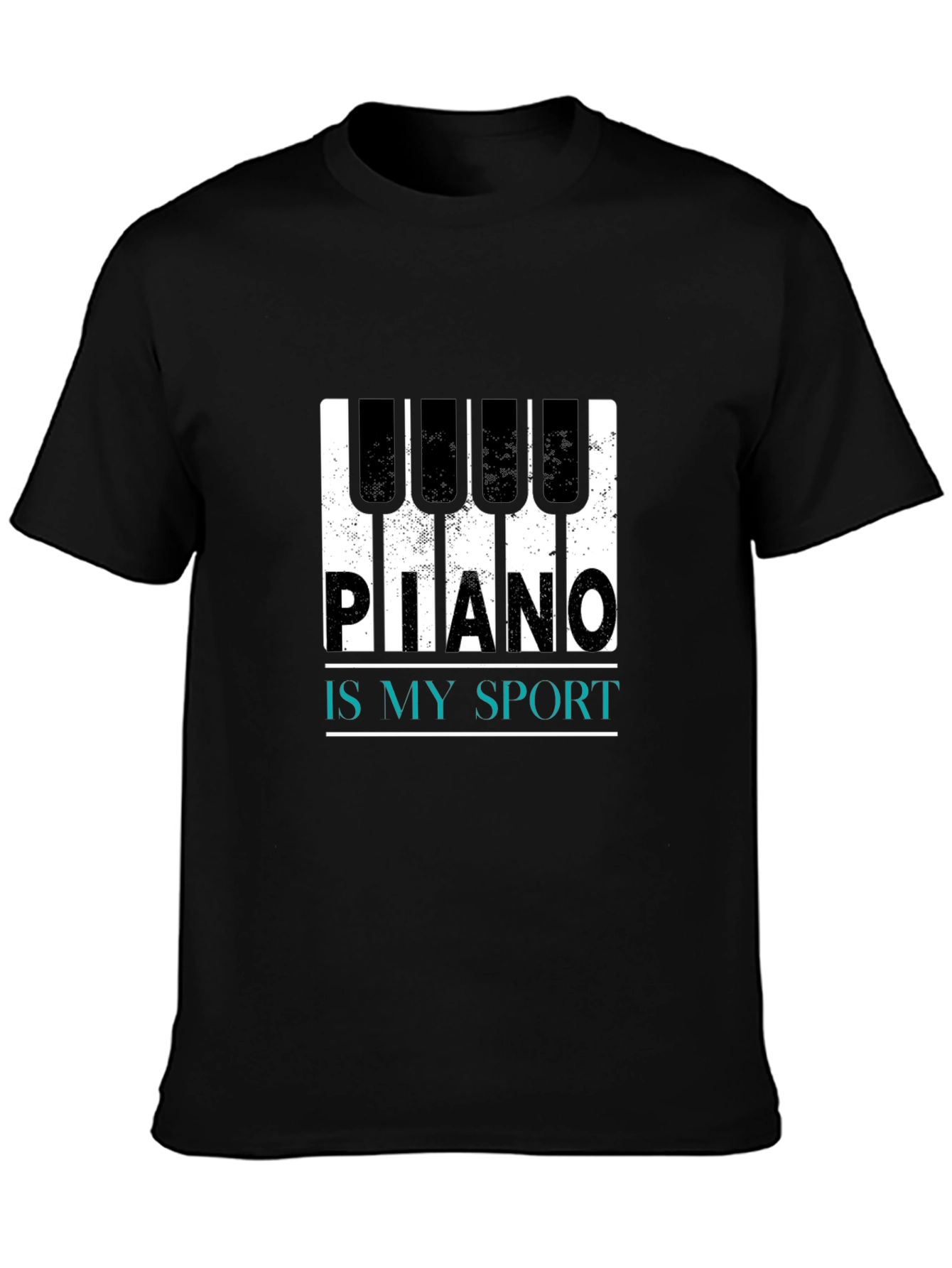 Piano Is My Sport Graphic Tee - Musicians T-Shirt