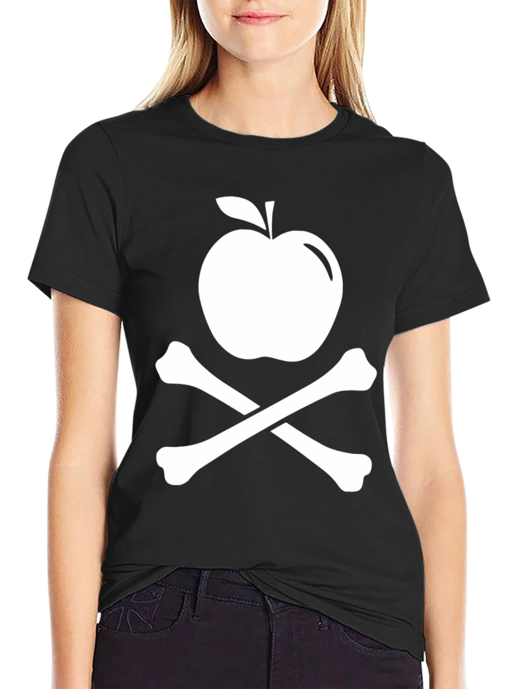 Apple & Crossbones Graphic Tee