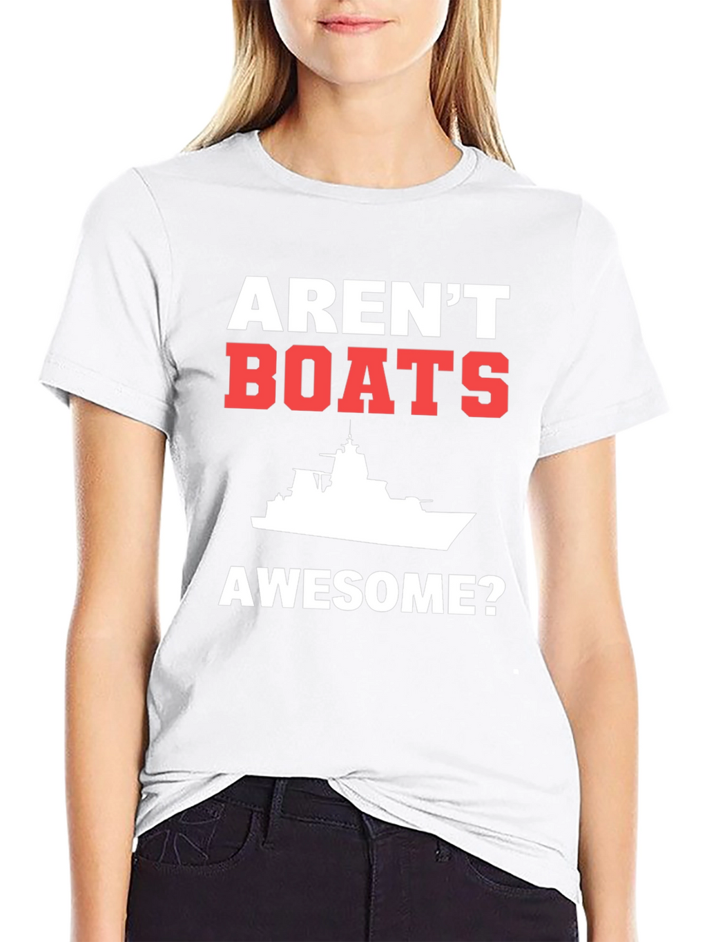 Arent Boats Awesome? Mens Black T-Shirt