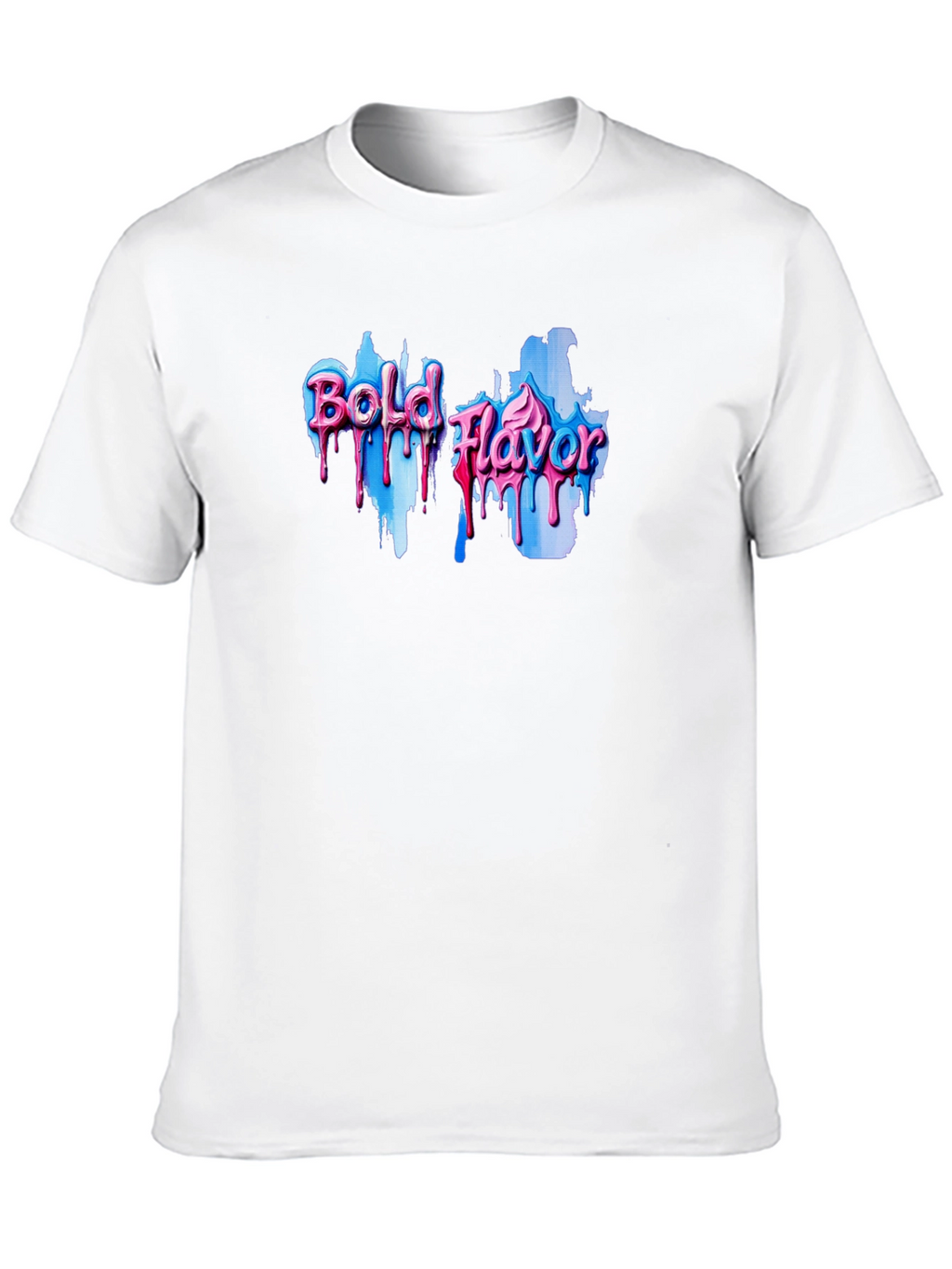Bold Flavor Graphic Tee - Black