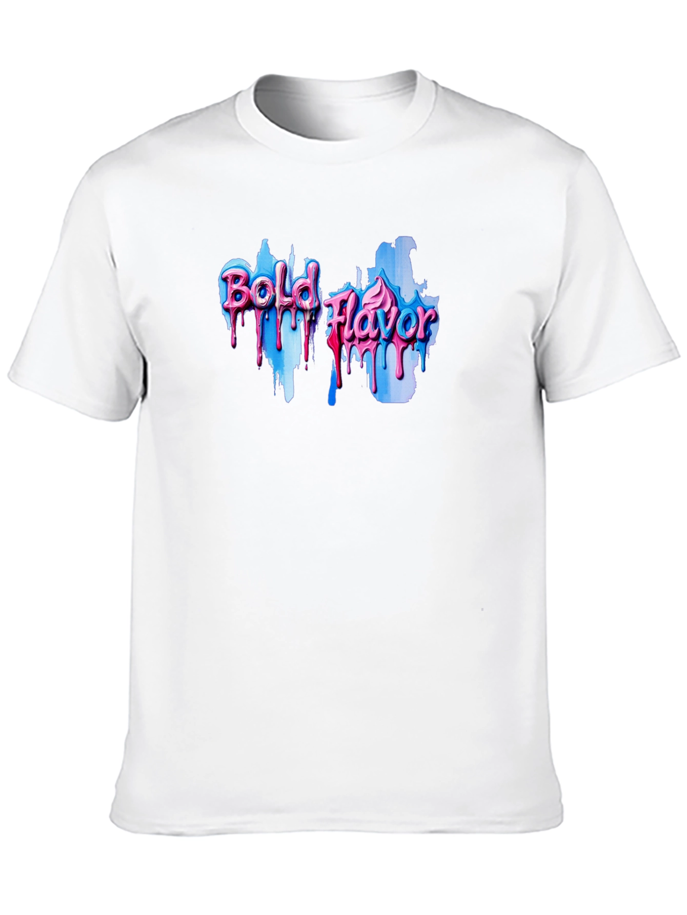 Bold Flavor Graphic Tee - Black