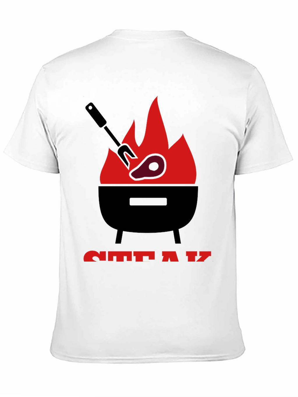 Steak BBQ T-Shirt: Grilling Graphic Tee for Foodies