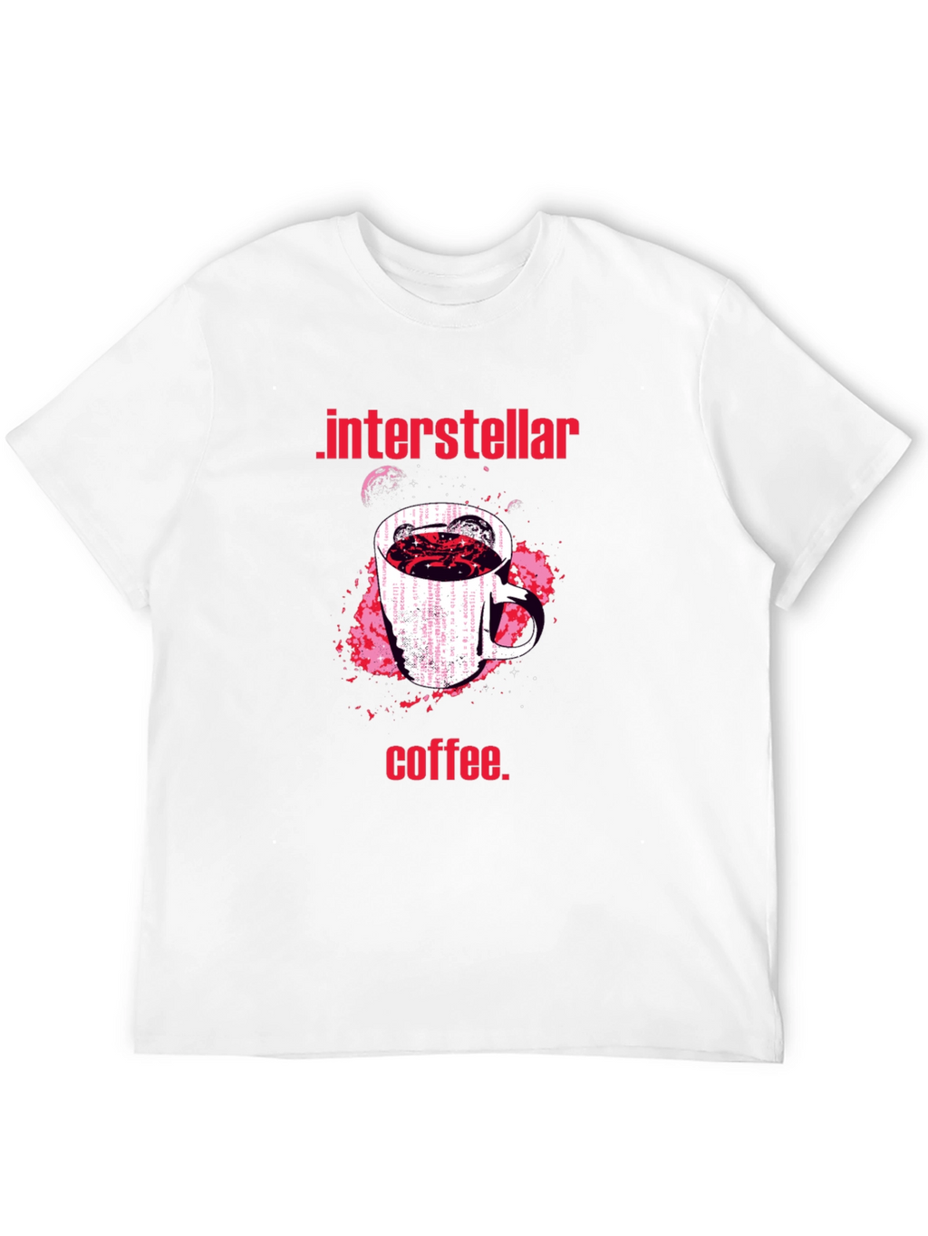 Interstellar Coffee Graphic T-Shirt
