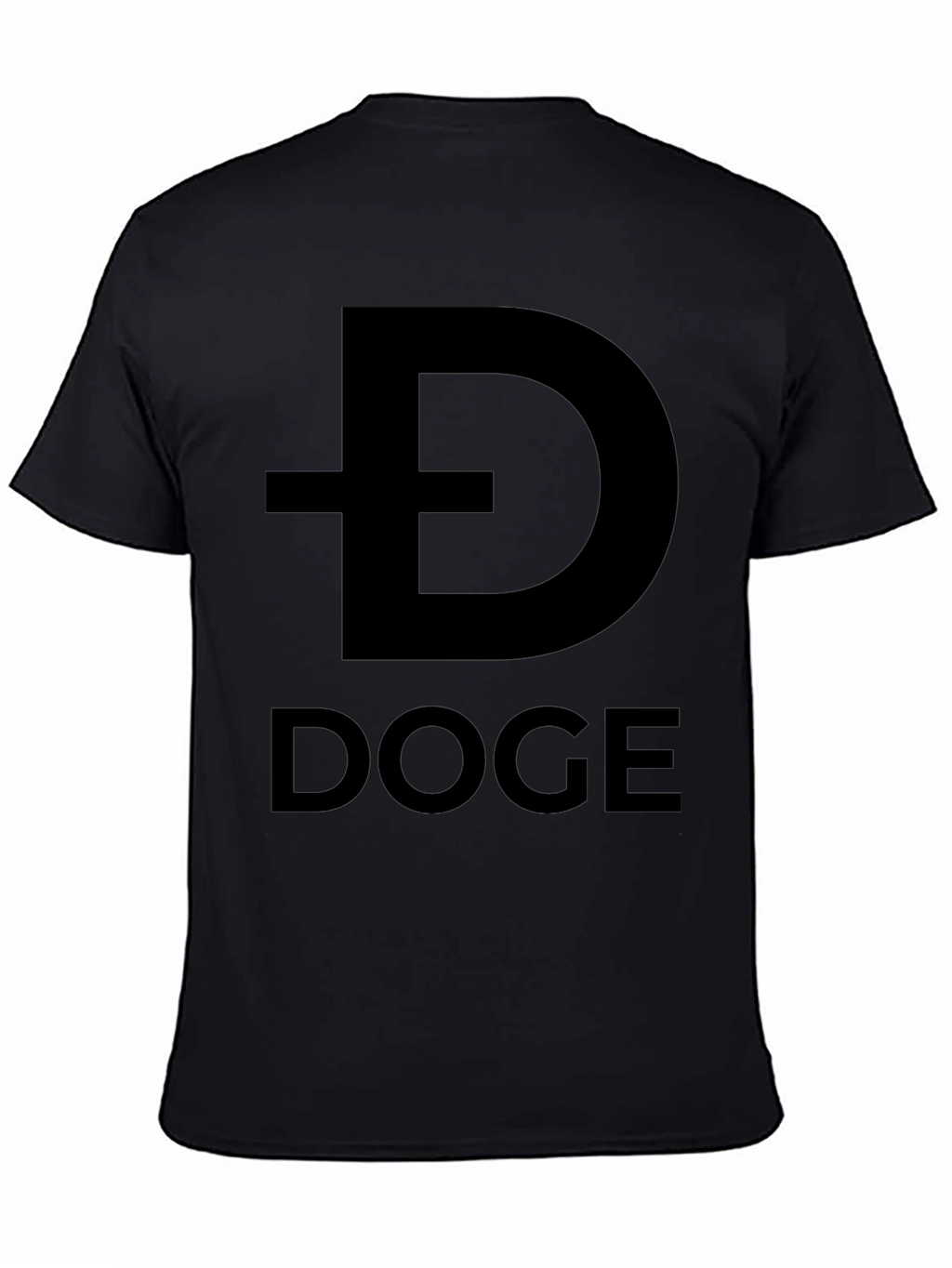 Doge Crypto Black T-Shirt | Casual Comfort