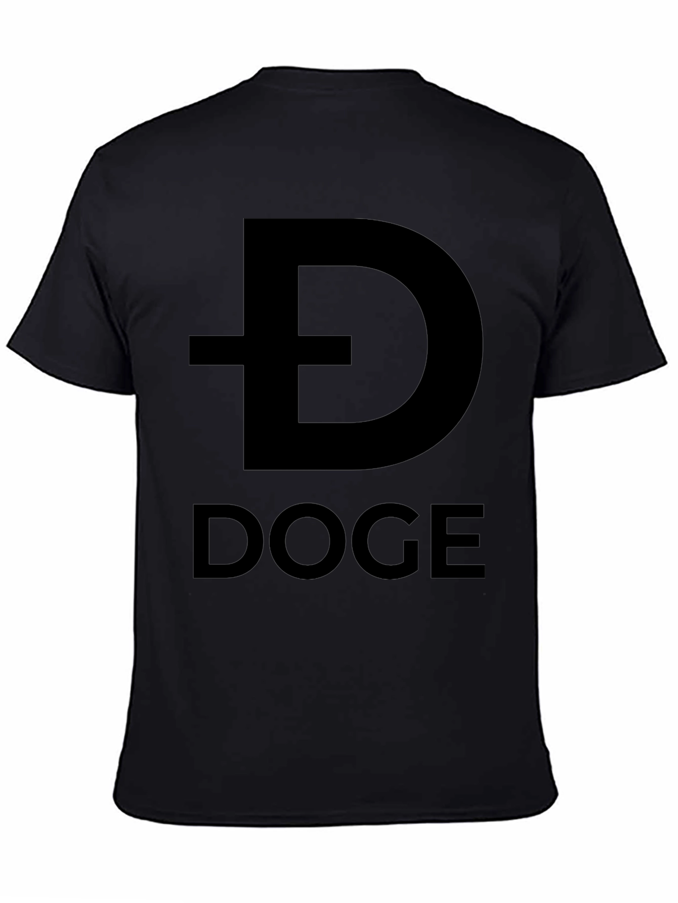 Doge Crypto Black T-Shirt | Casual Comfort