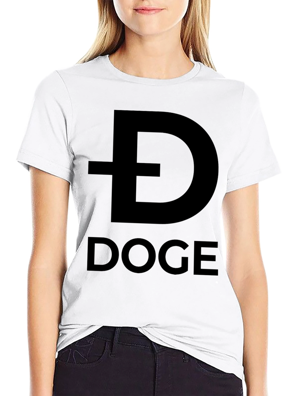 Doge Crypto Black T-Shirt | Casual Comfort