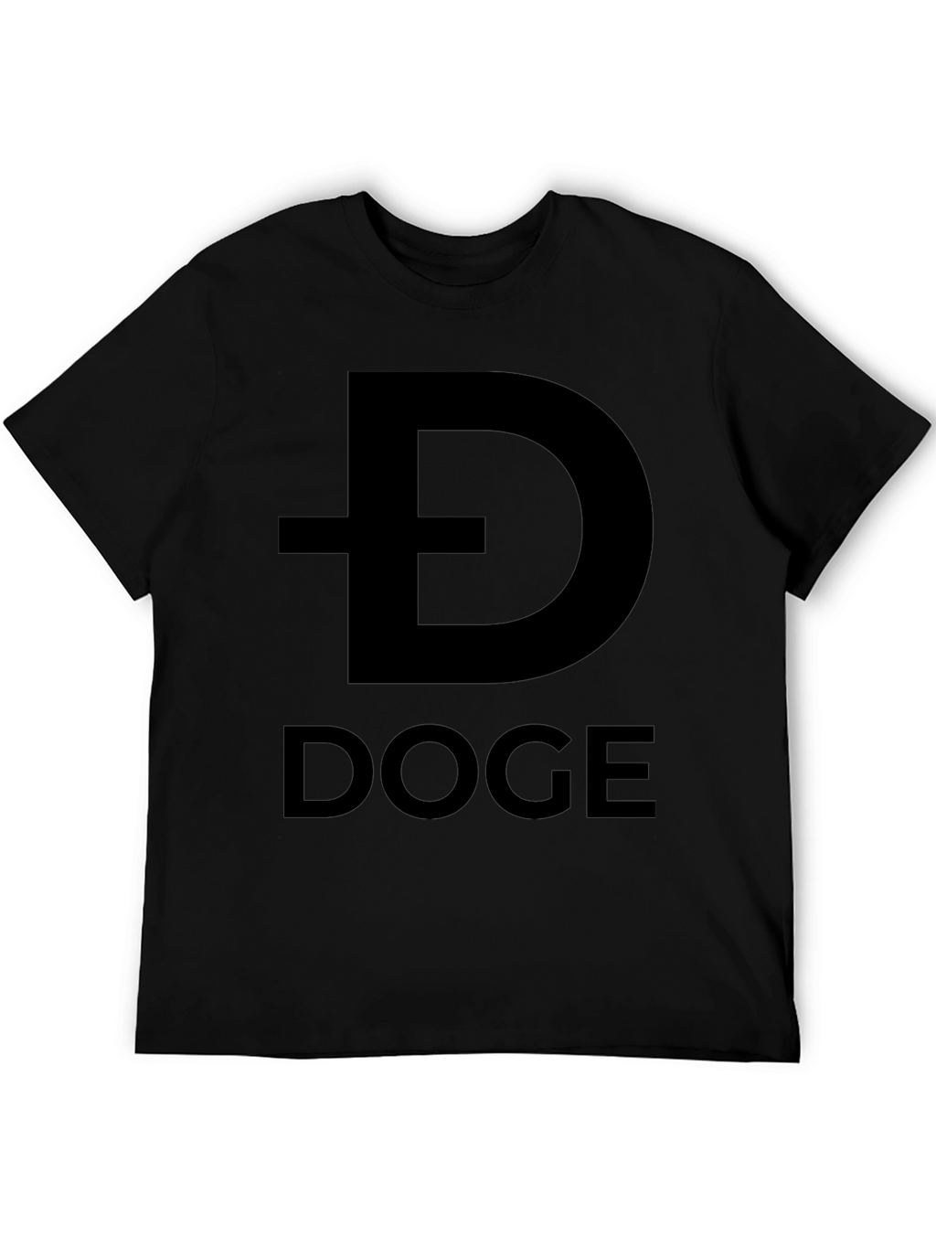 Doge Crypto Black T-Shirt | Casual Comfort