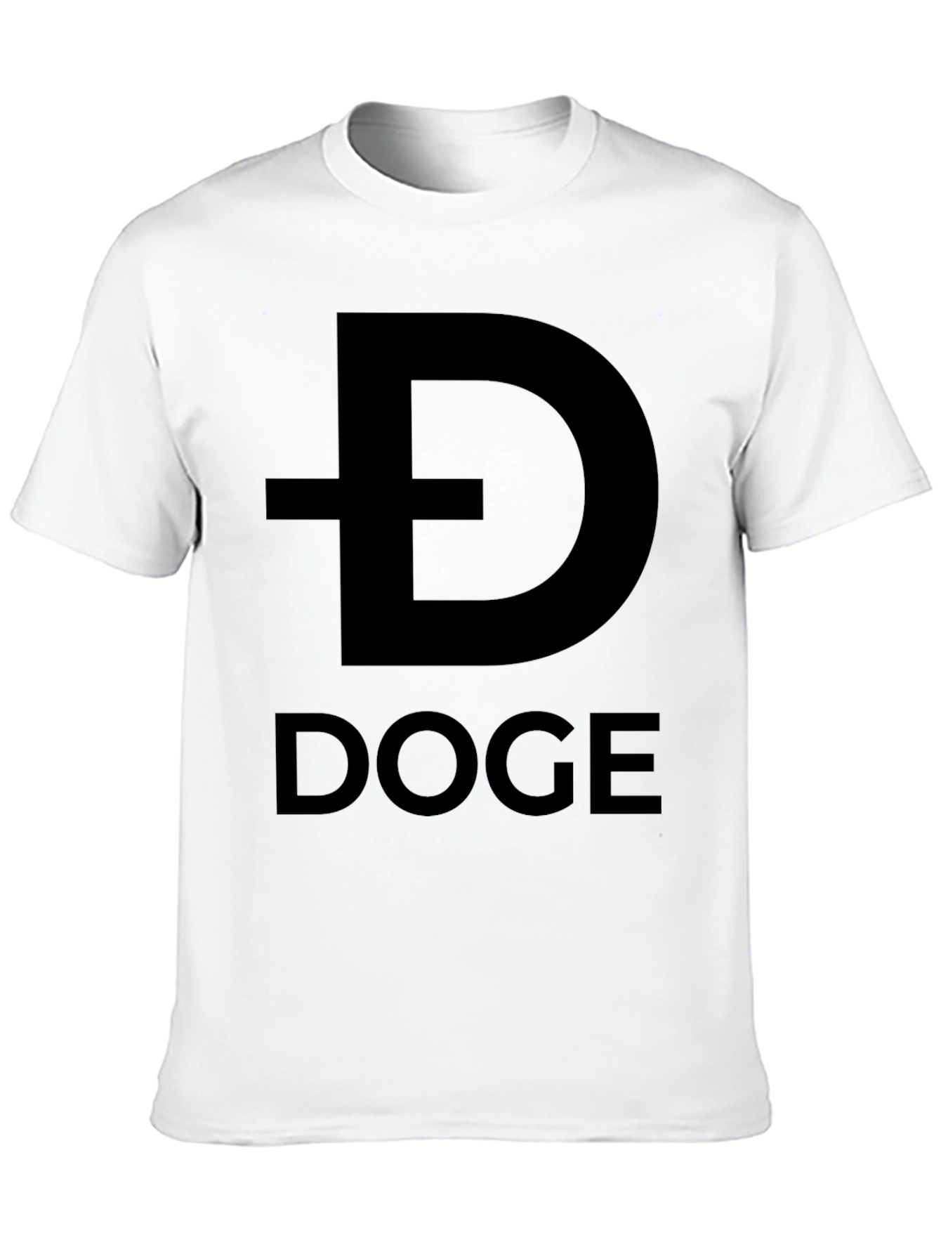Doge Crypto Black T-Shirt | Casual Comfort