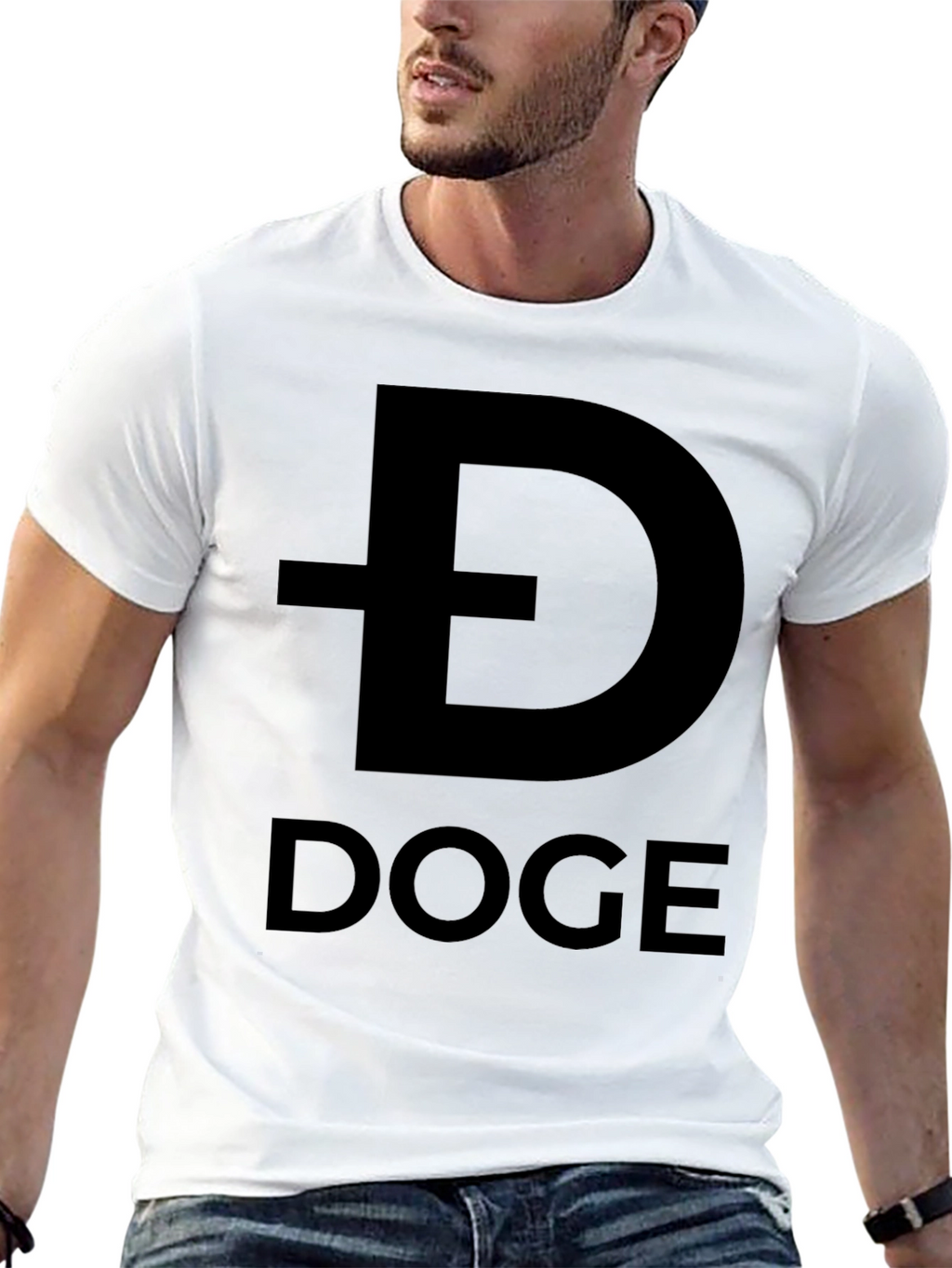 Doge Crypto Black T-Shirt | Casual Comfort