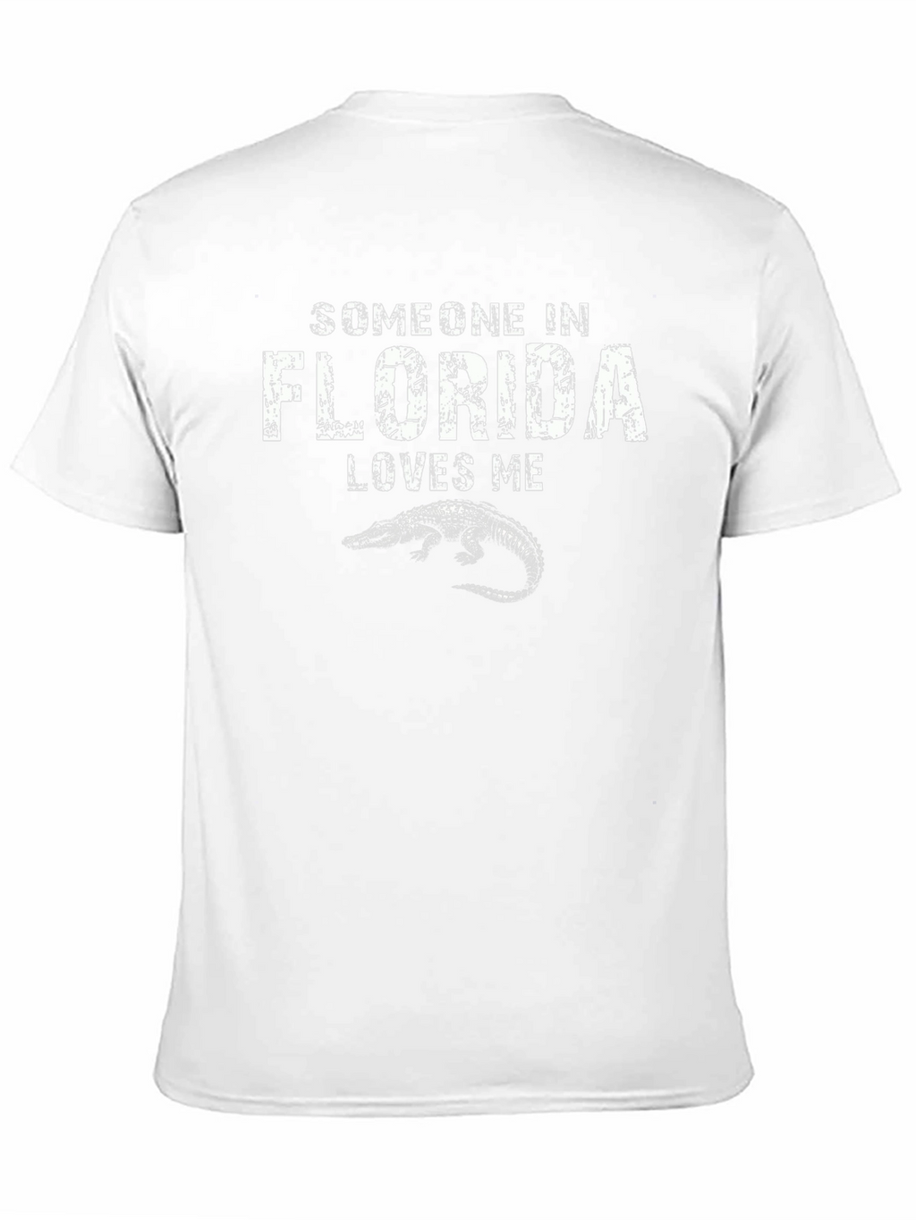 Florida Loves Me Alligator Graphic T-Shirt