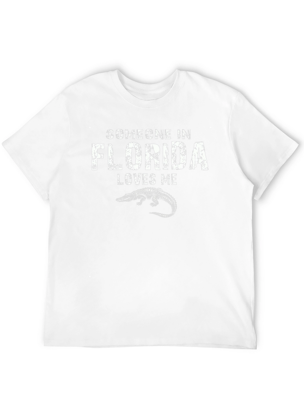 Florida Loves Me Alligator Graphic T-Shirt