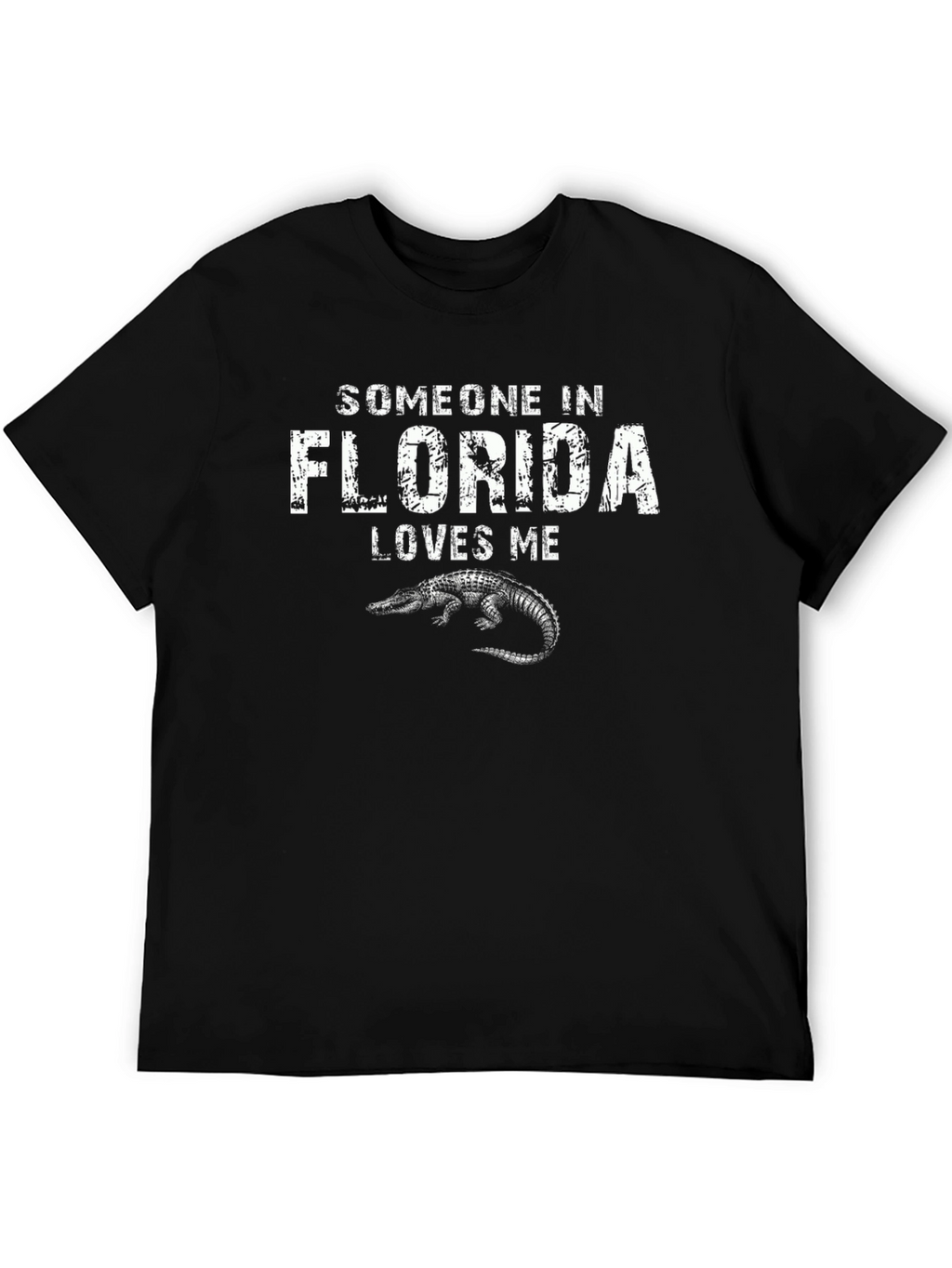 Florida Loves Me Alligator Graphic T-Shirt