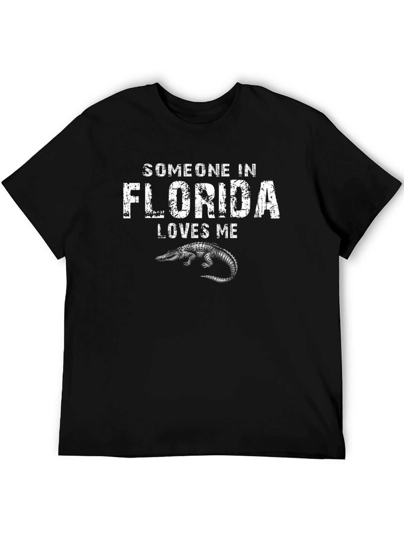 Florida Loves Me Alligator Graphic T-Shirt