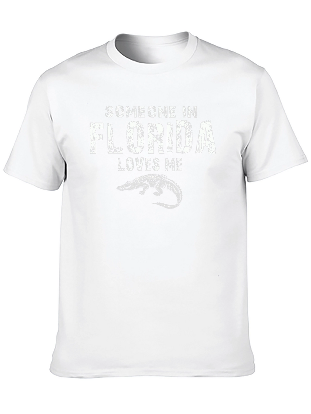 Florida Loves Me Alligator Graphic T-Shirt