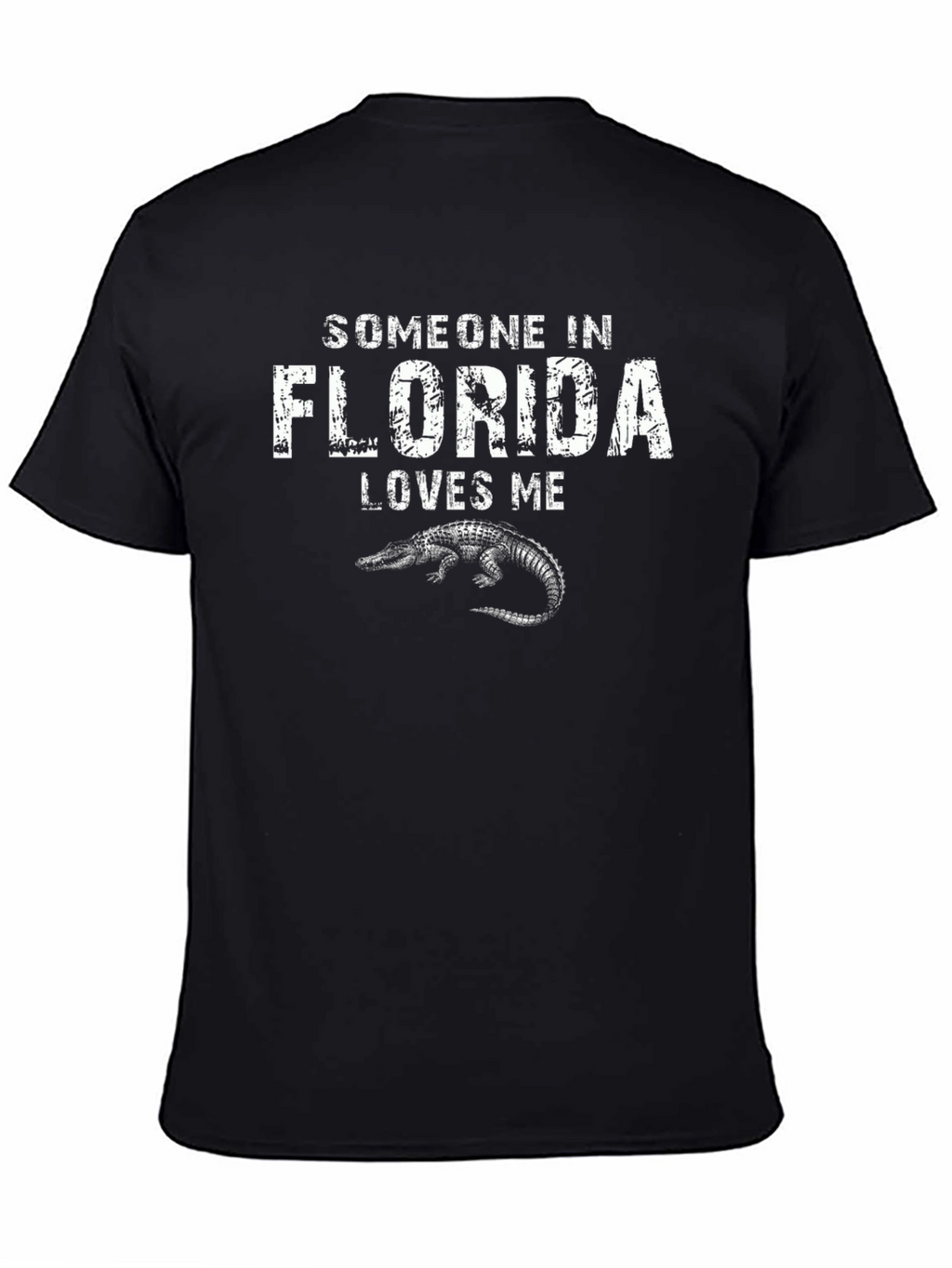 Florida Loves Me Alligator Graphic T-Shirt