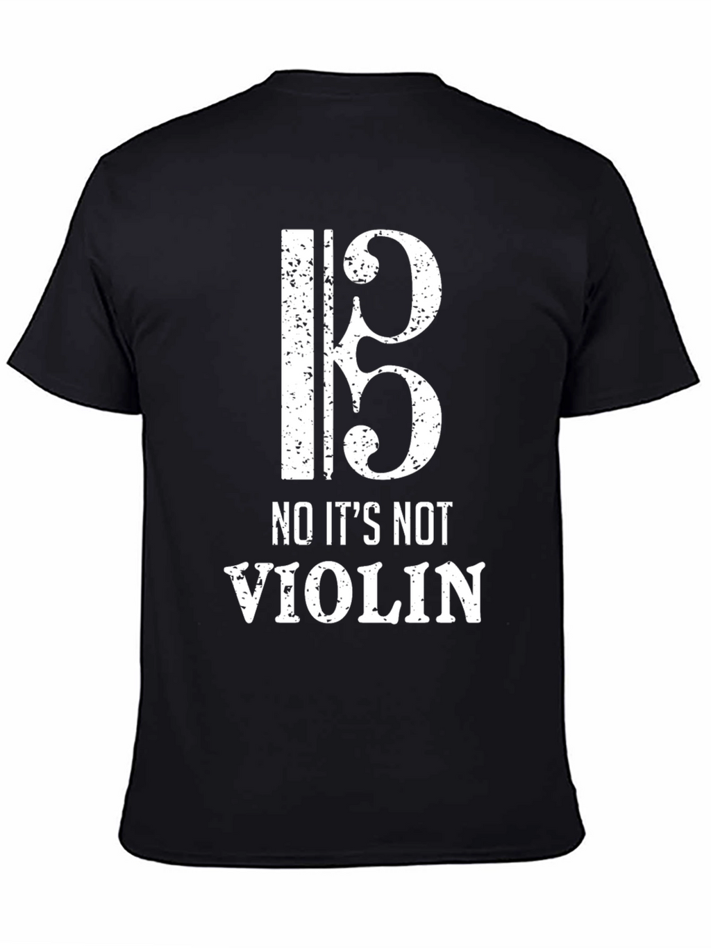 Viola Clef T-Shirt - No Its Not Violin!