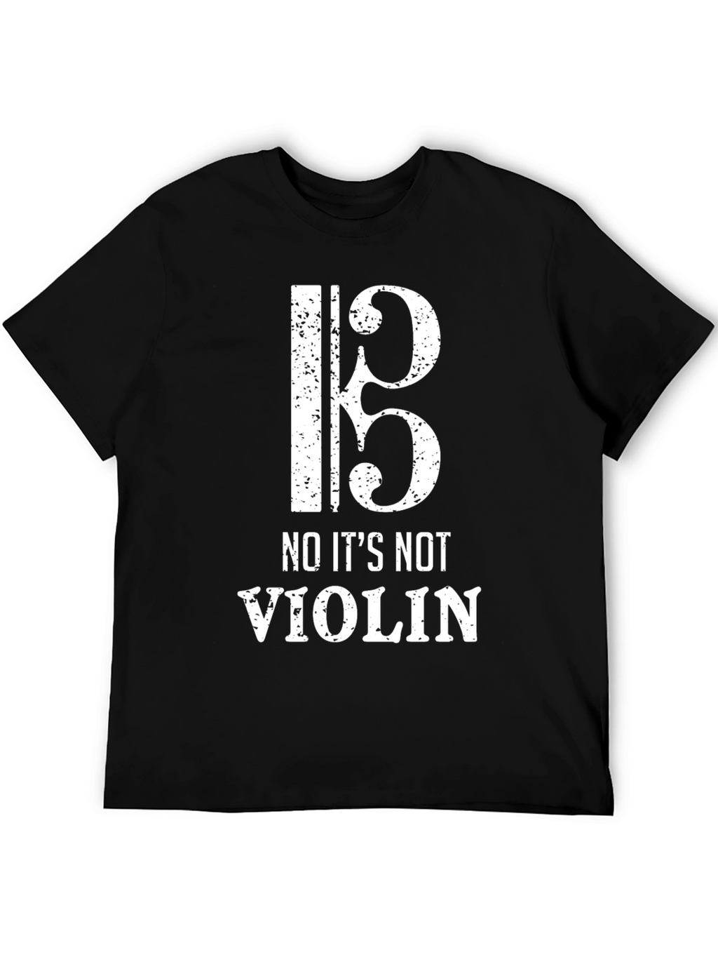Viola Clef T-Shirt - No Its Not Violin!