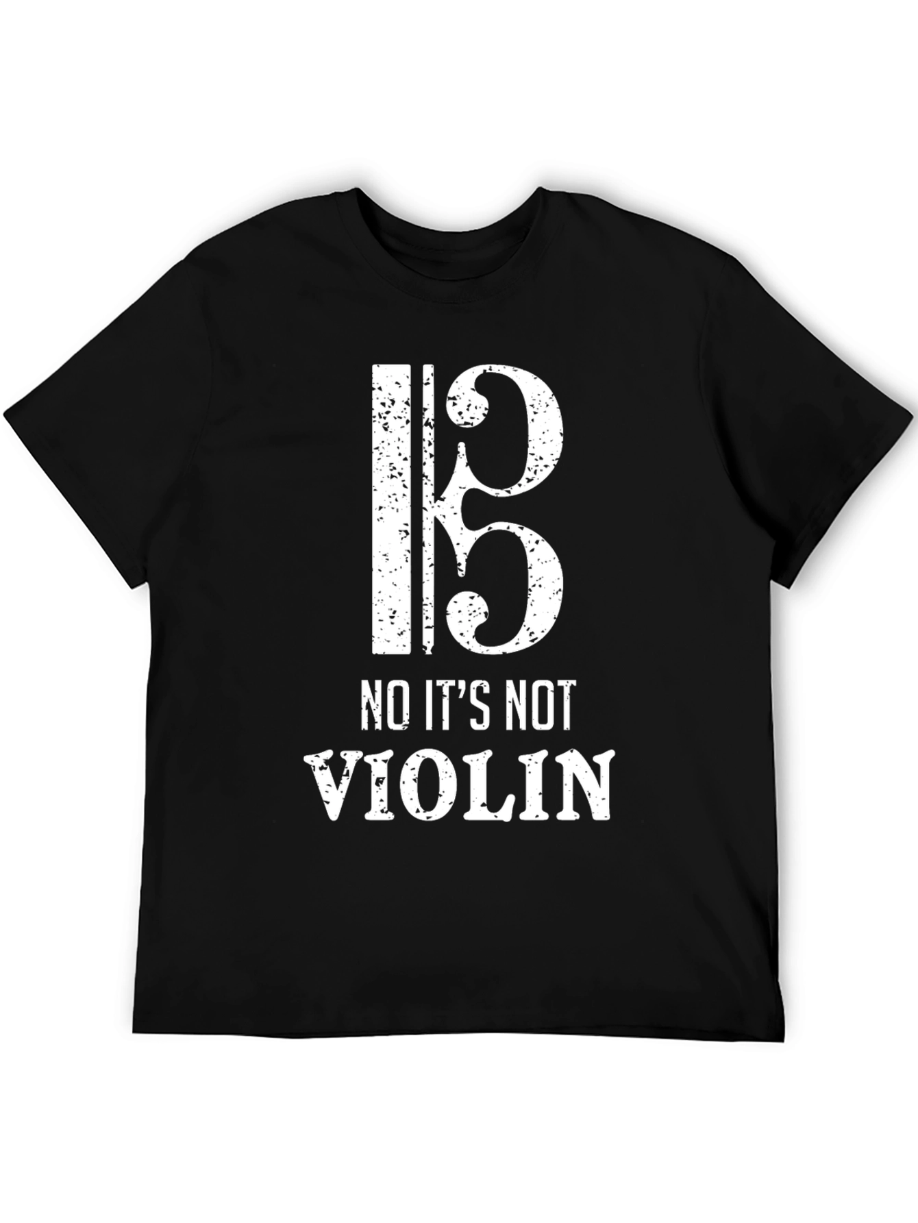 Viola Clef T-Shirt - No Its Not Violin!
