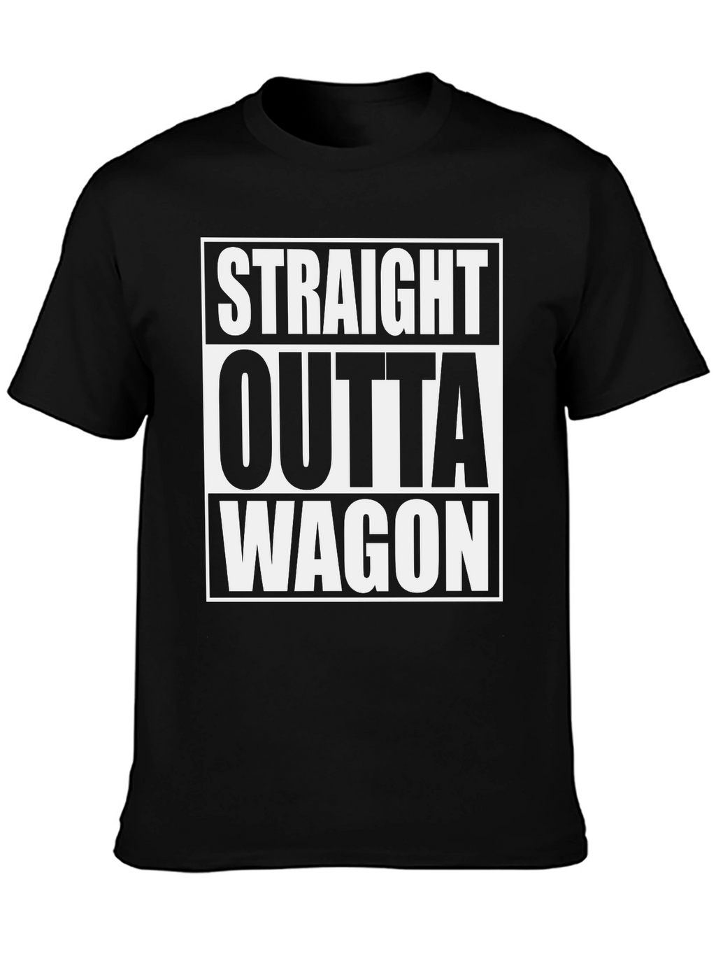 Straight Outta Wagon Graphic T-Shirt