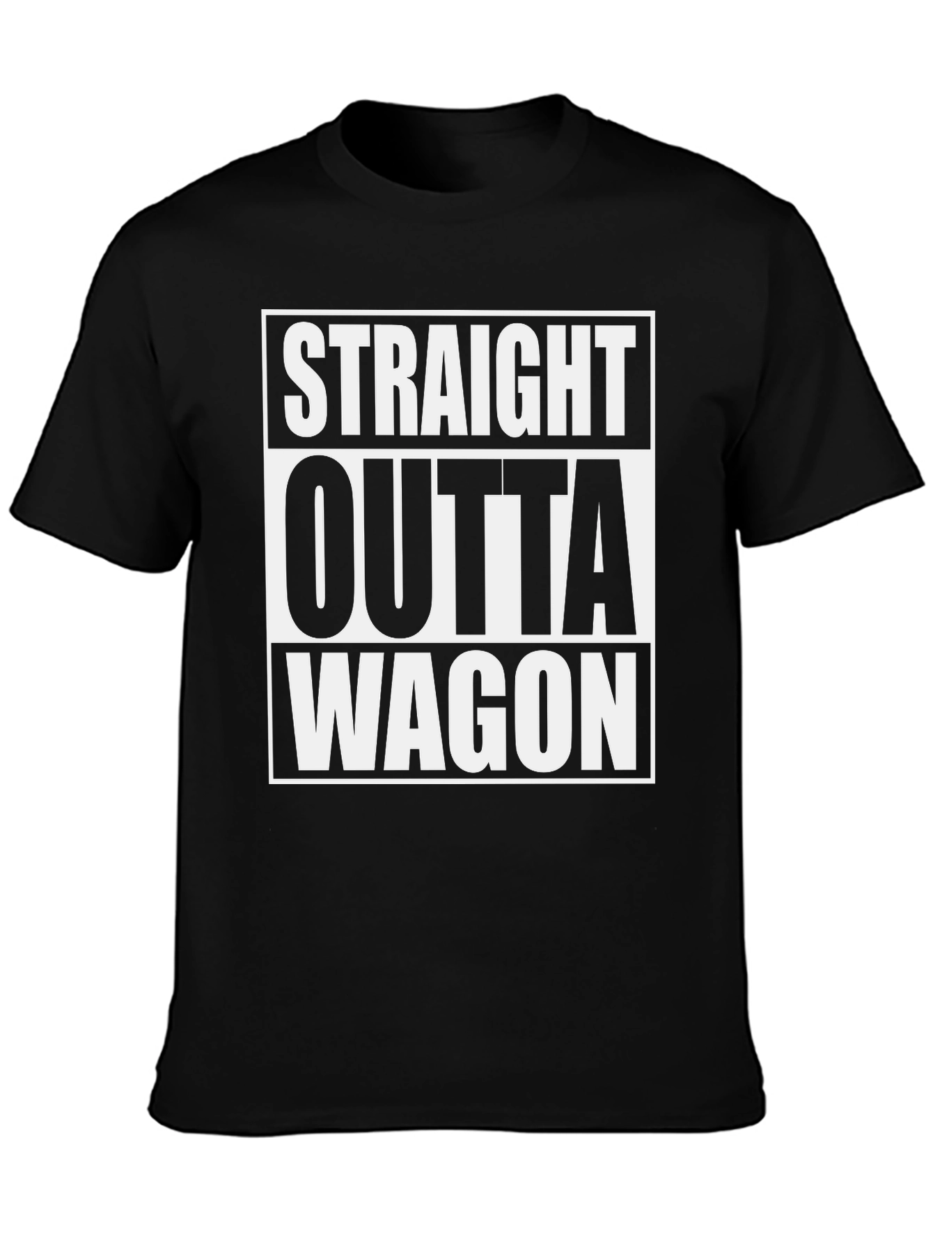 Straight Outta Wagon Graphic T-Shirt