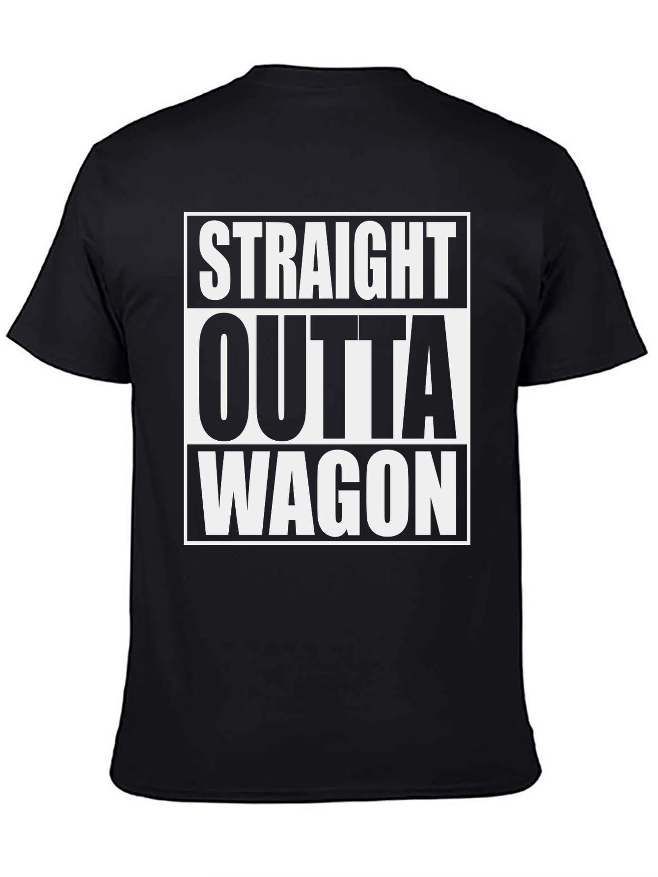 Straight Outta Wagon Graphic T-Shirt