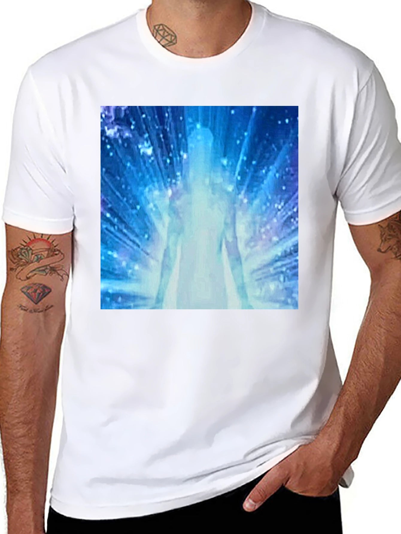 Astral Being T-Shirt - Cosmic Energy Design