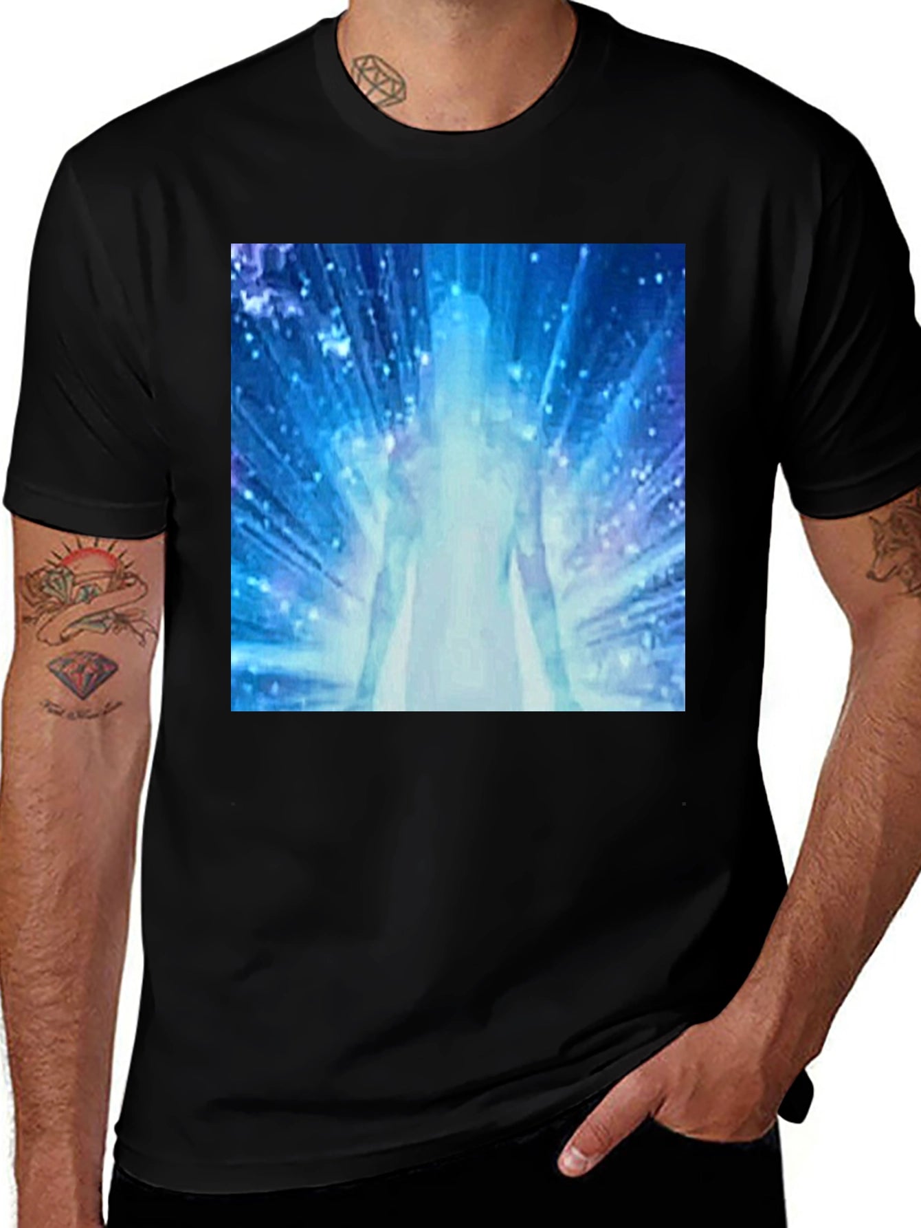 Astral Being T-Shirt - Cosmic Energy Design