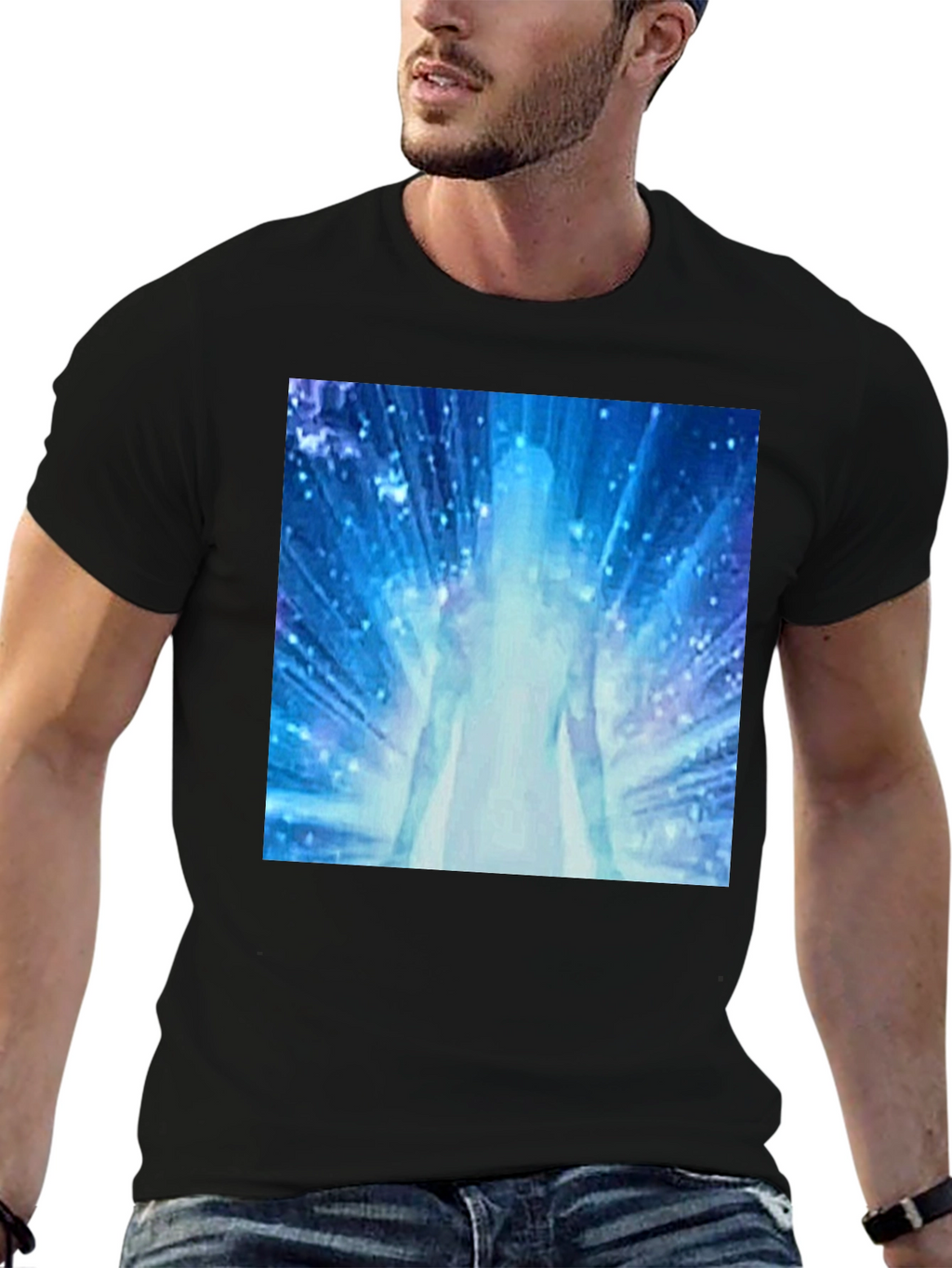 Astral Being T-Shirt - Cosmic Energy Design