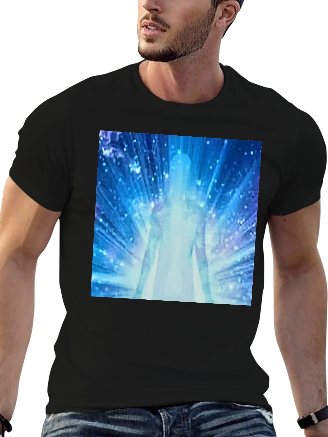 Astral Being T-Shirt - Cosmic Energy Design
