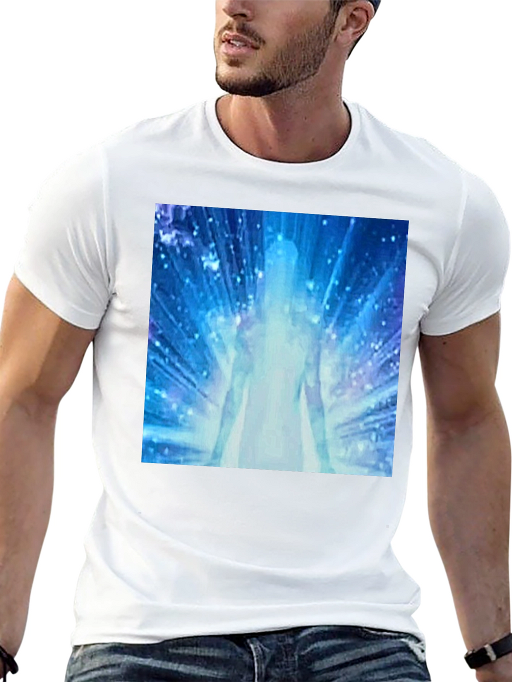 Astral Being T-Shirt - Cosmic Energy Design