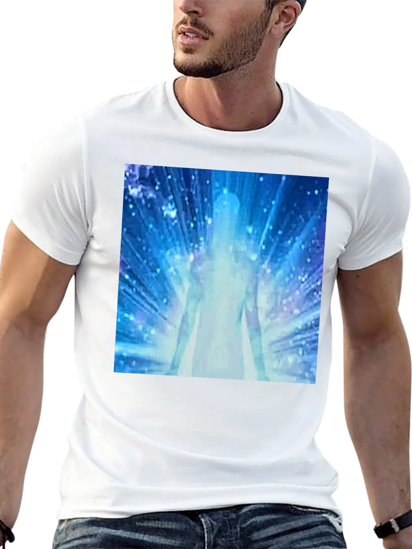 Astral Being T-Shirt - Cosmic Energy Design