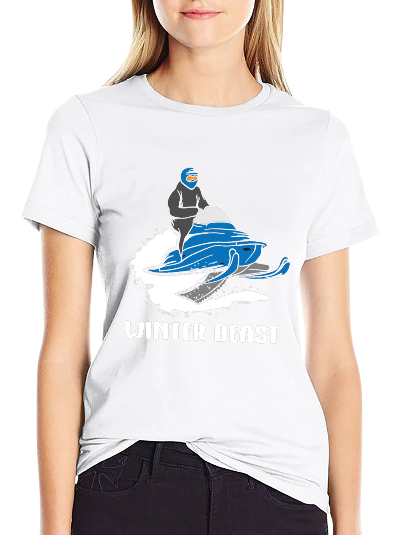 Winter Beast Snowmobile Graphic Tee