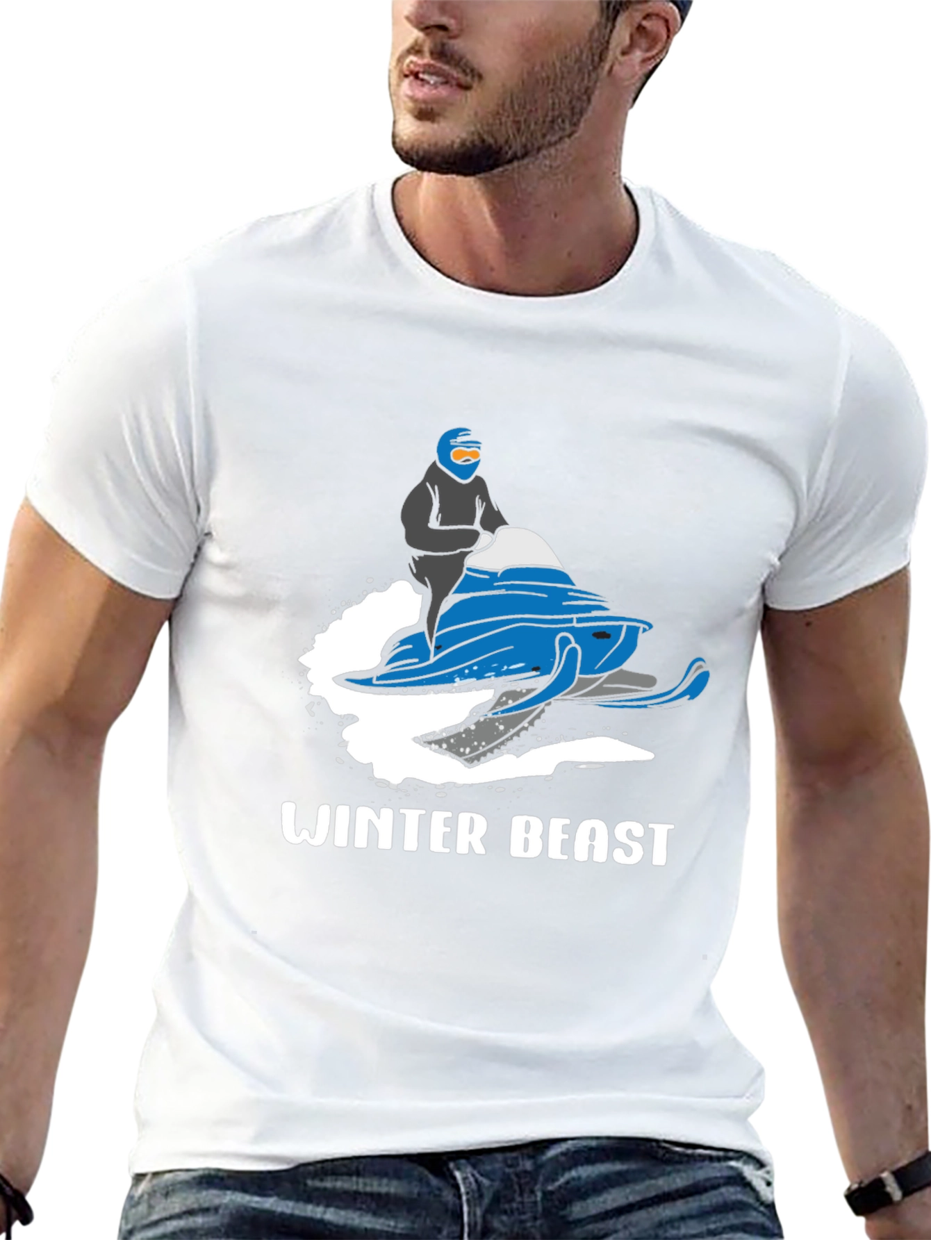 Winter Beast Snowmobile Graphic Tee