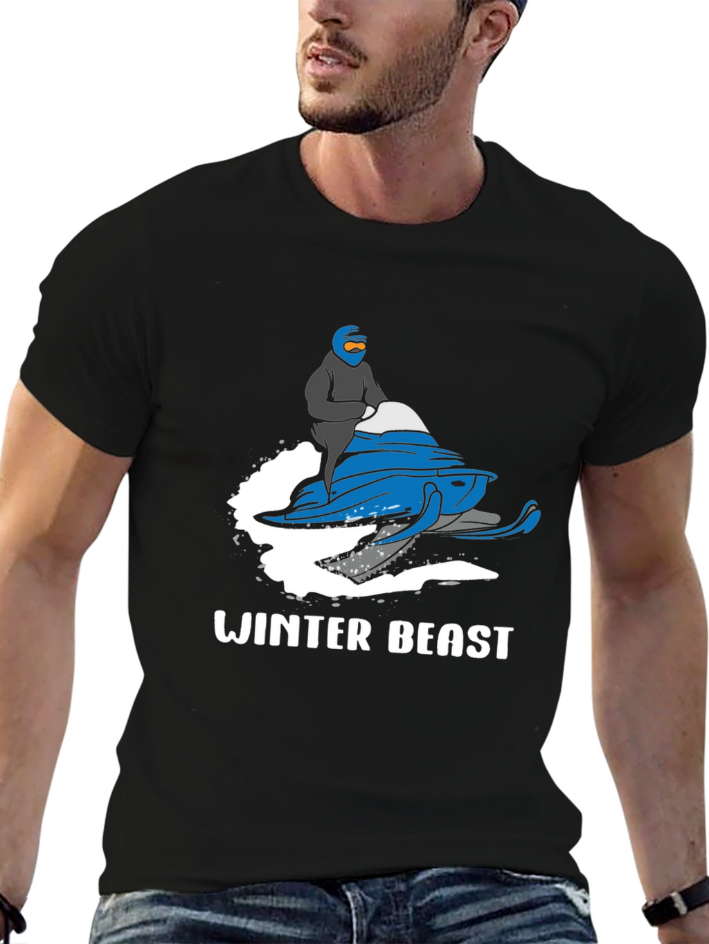 Winter Beast Snowmobile Graphic Tee