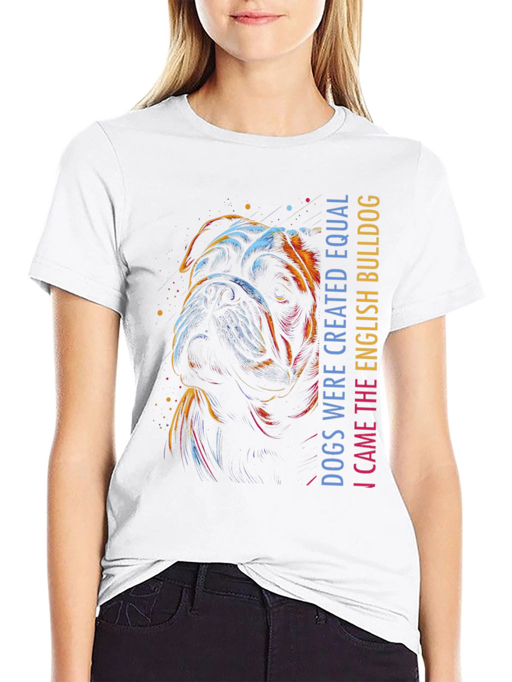 English Bulldog Graphic Tee