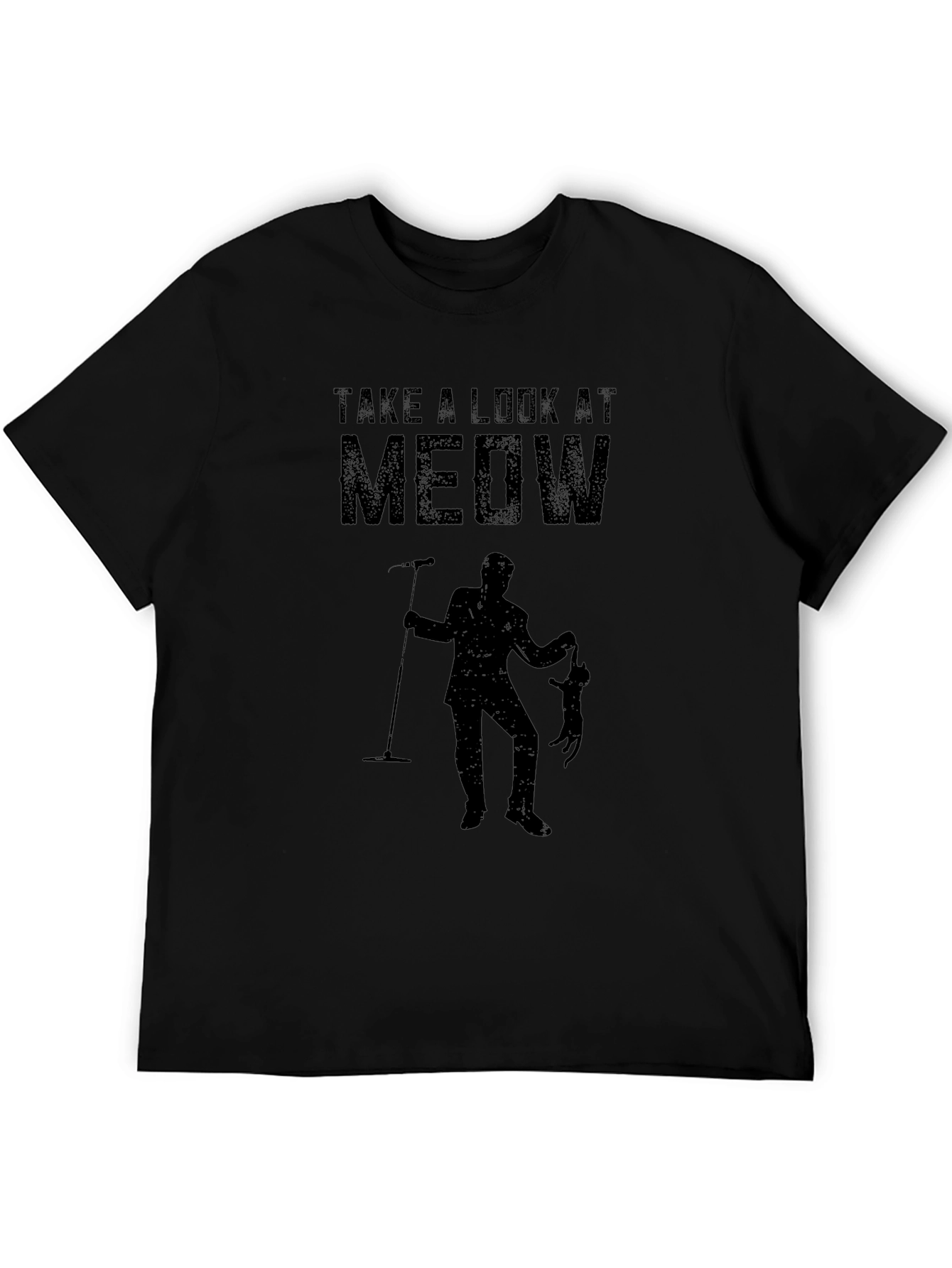 Take A Look At Meow T-Shirt - Cat Lover Apparel