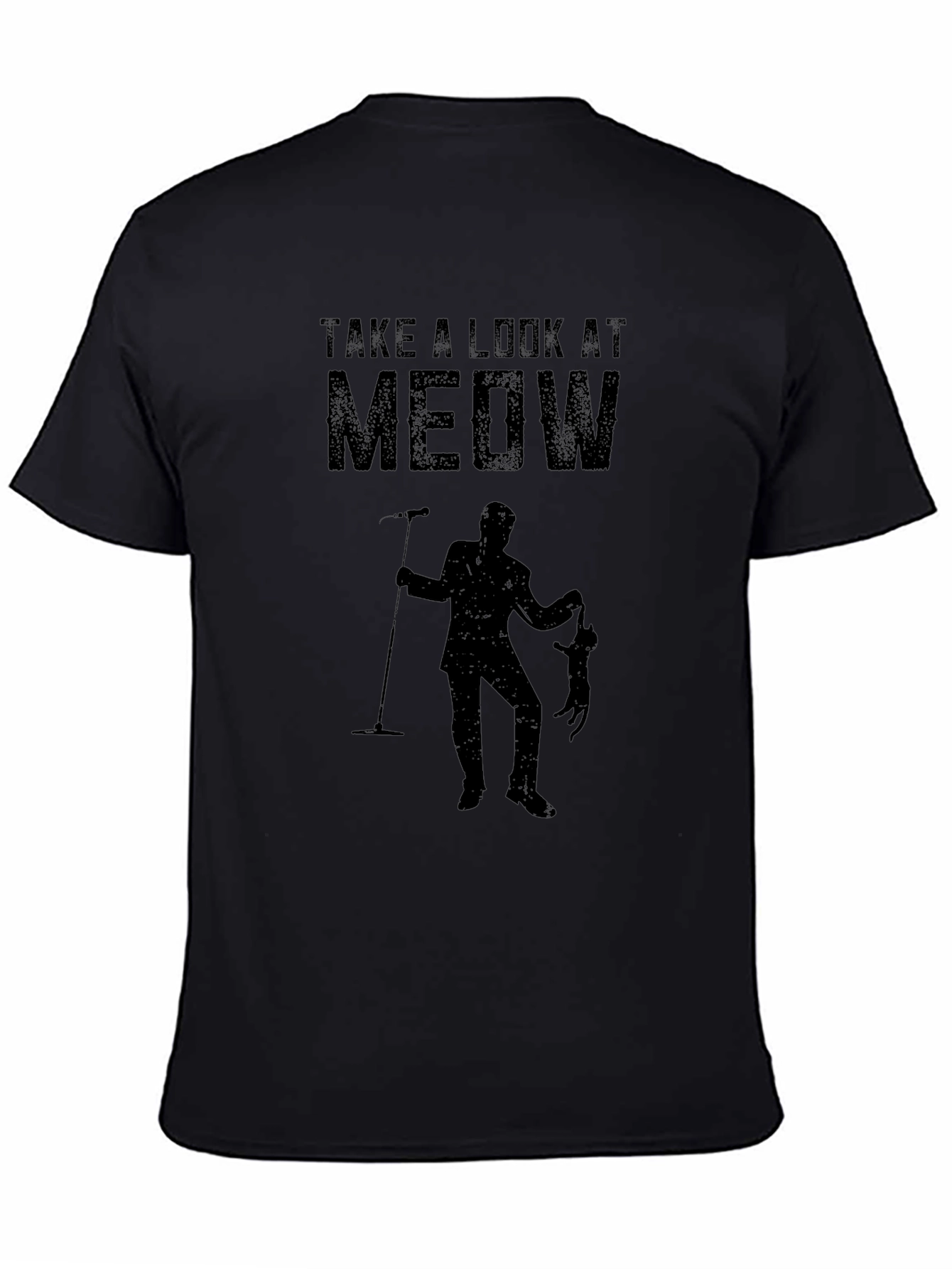 Take A Look At Meow T-Shirt - Cat Lover Apparel