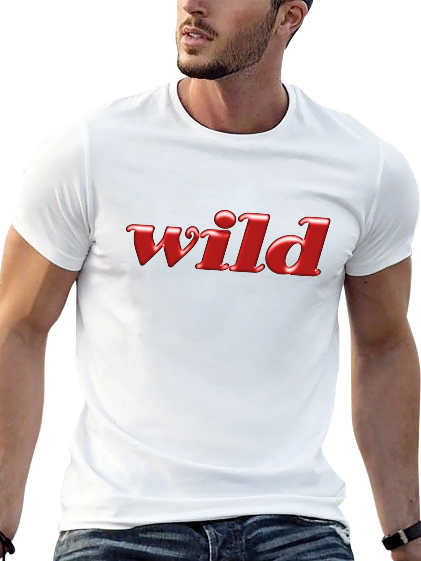 Wild Graphic T-Shirt - Bold Statement Tee