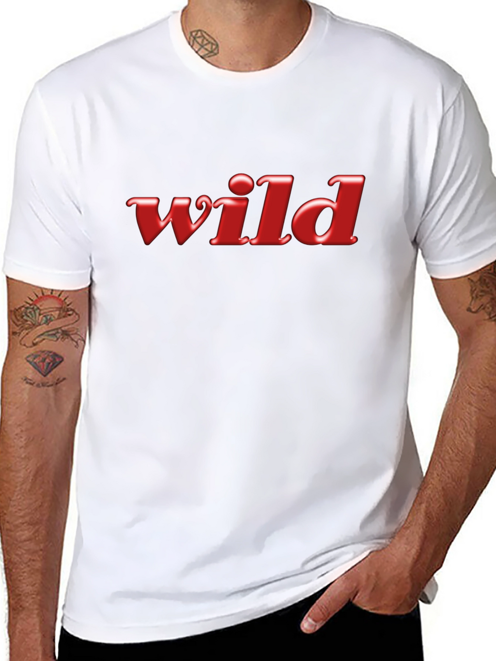 Wild Graphic T-Shirt - Bold Statement Tee