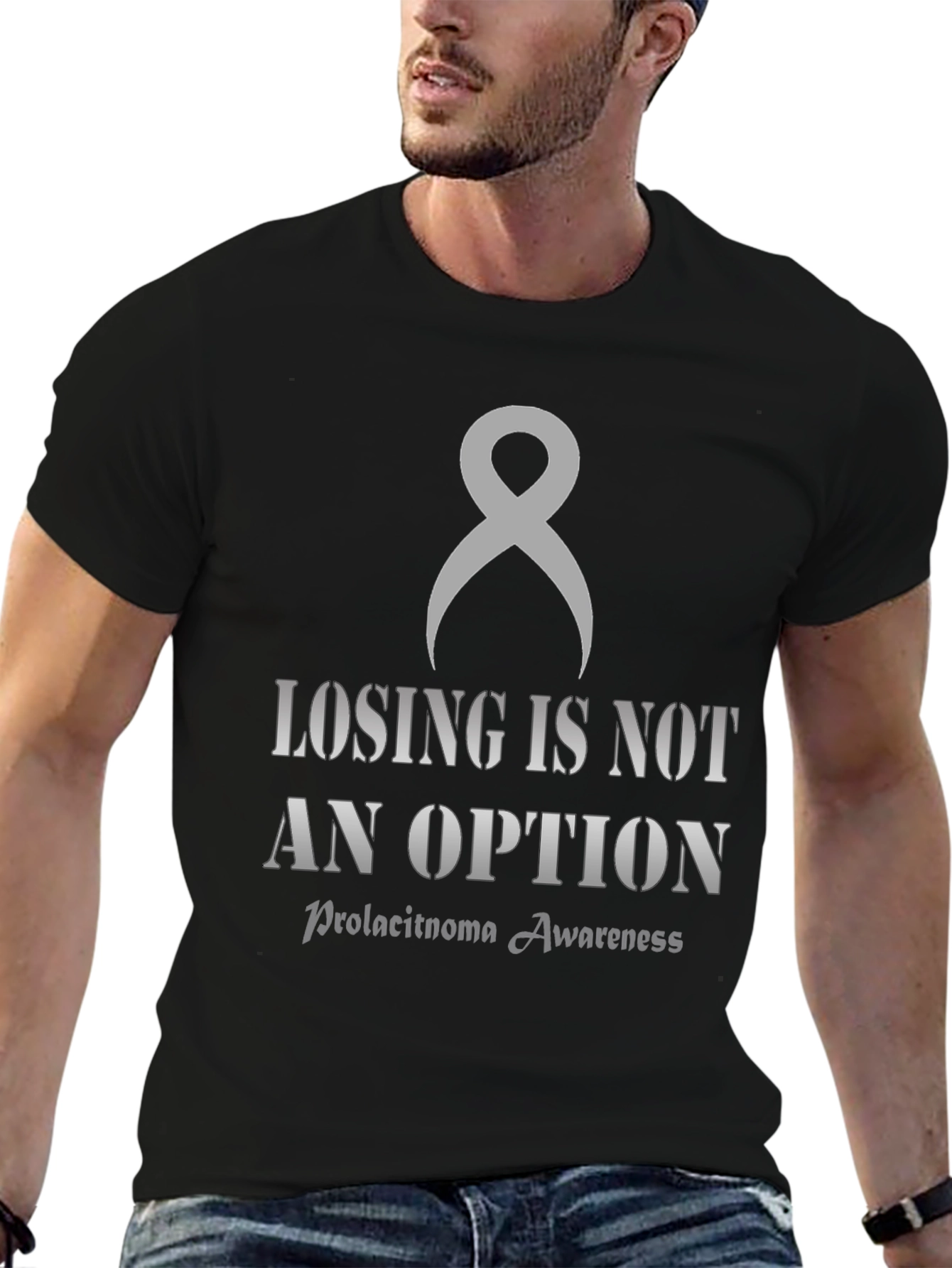 Prolactinoma Awareness T-Shirt: Losing is Not an Option