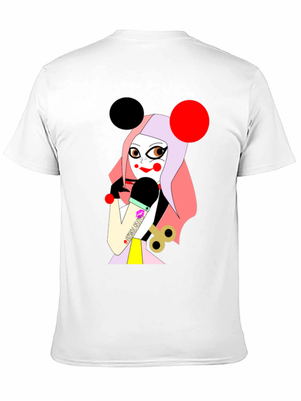 Unique Graphic T-Shirt: Cartoon Character