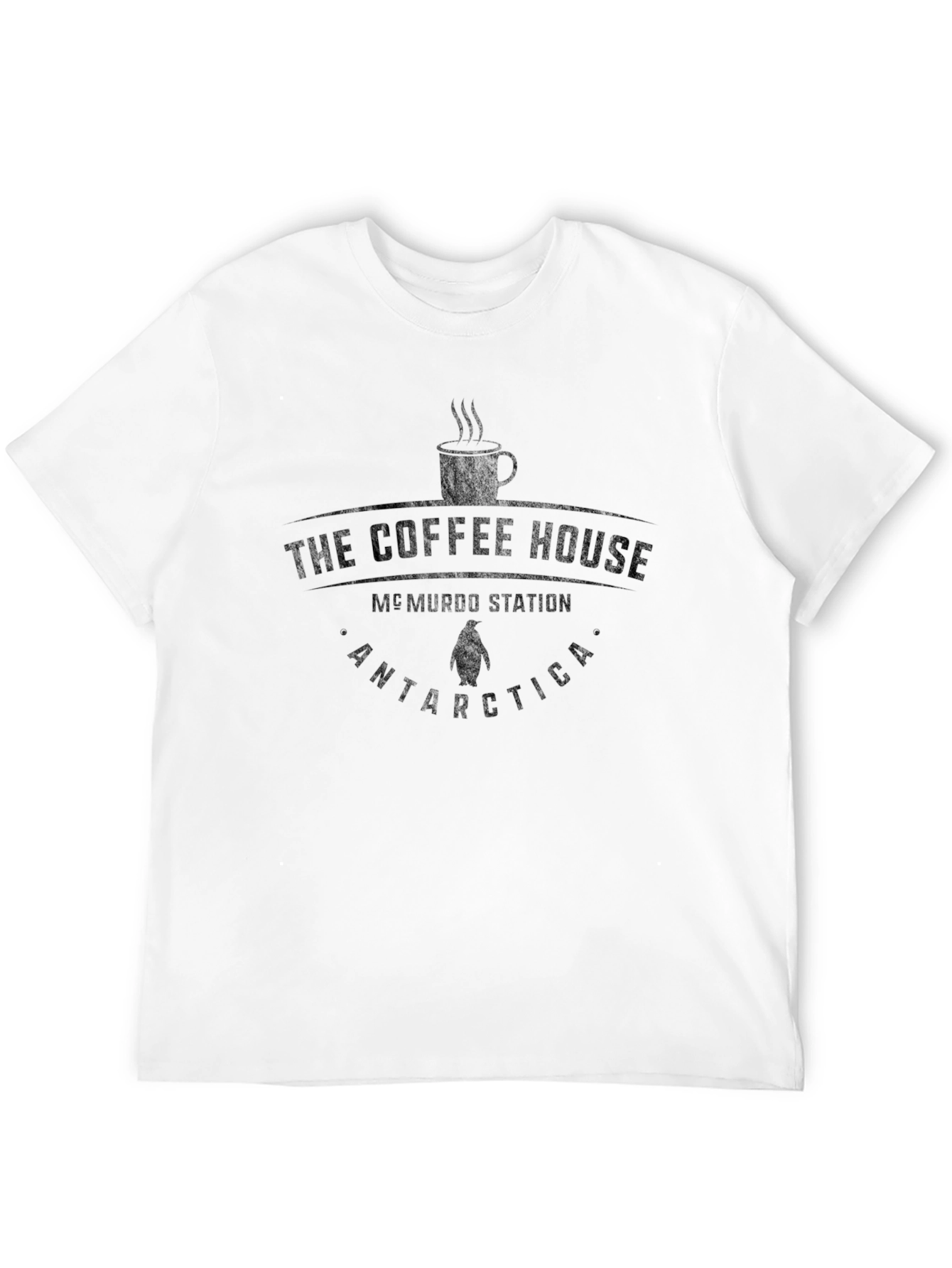 Coffee House McMurdo Station Antarctica T-Shirt