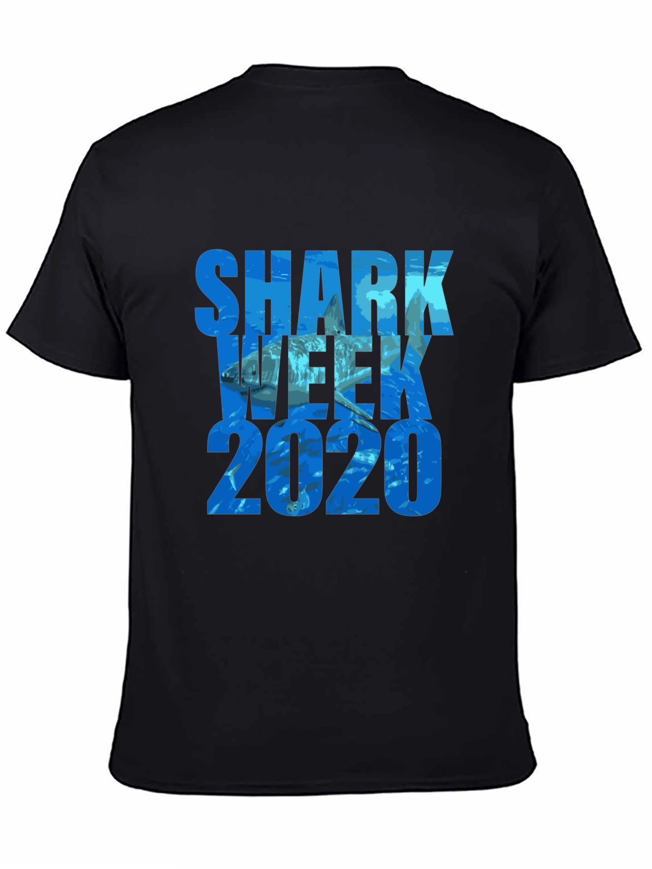 Shark Week 2020 Black T-Shirt