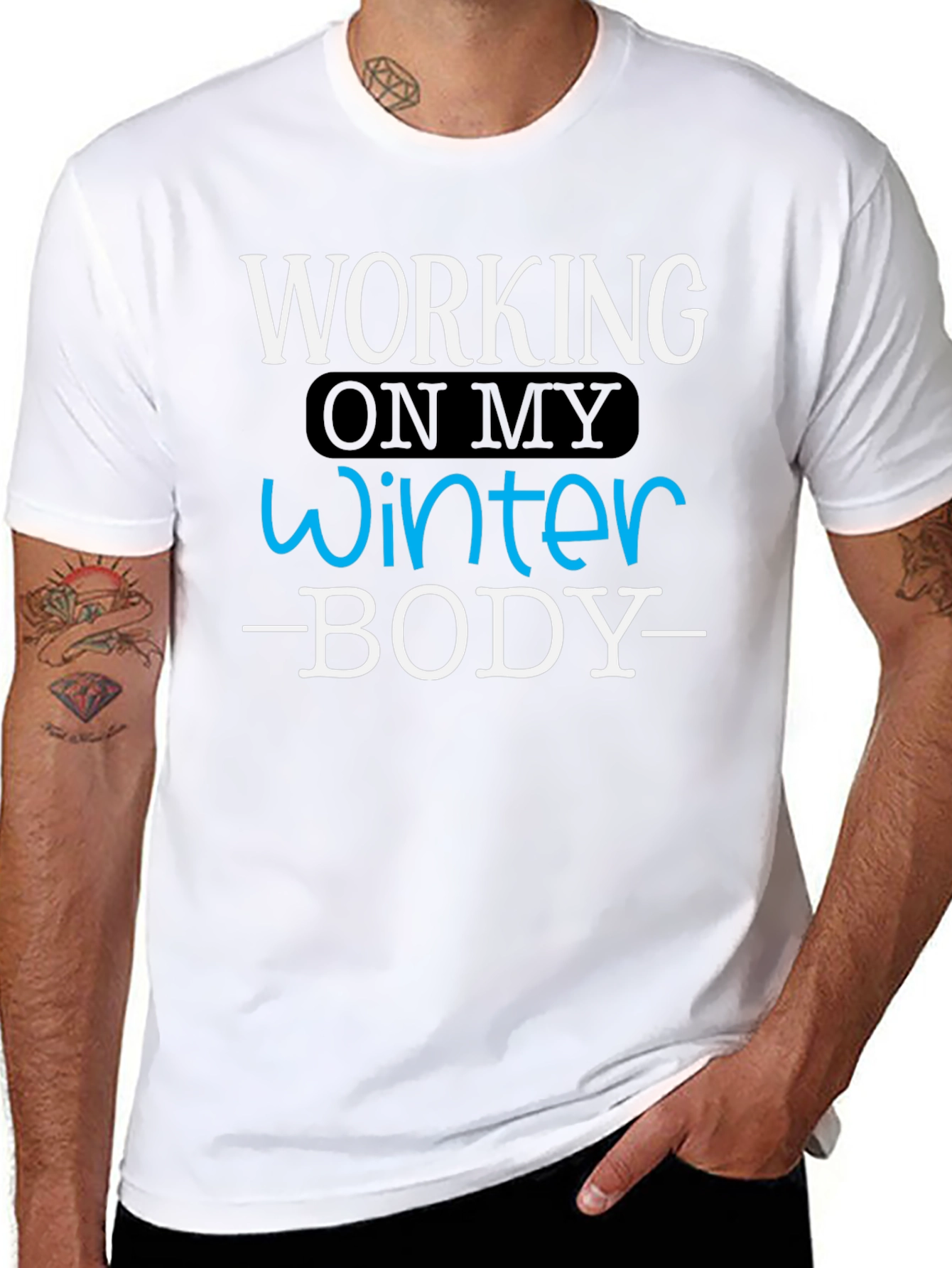 Winter Body T-Shirt - Funny Workout Gym Tee