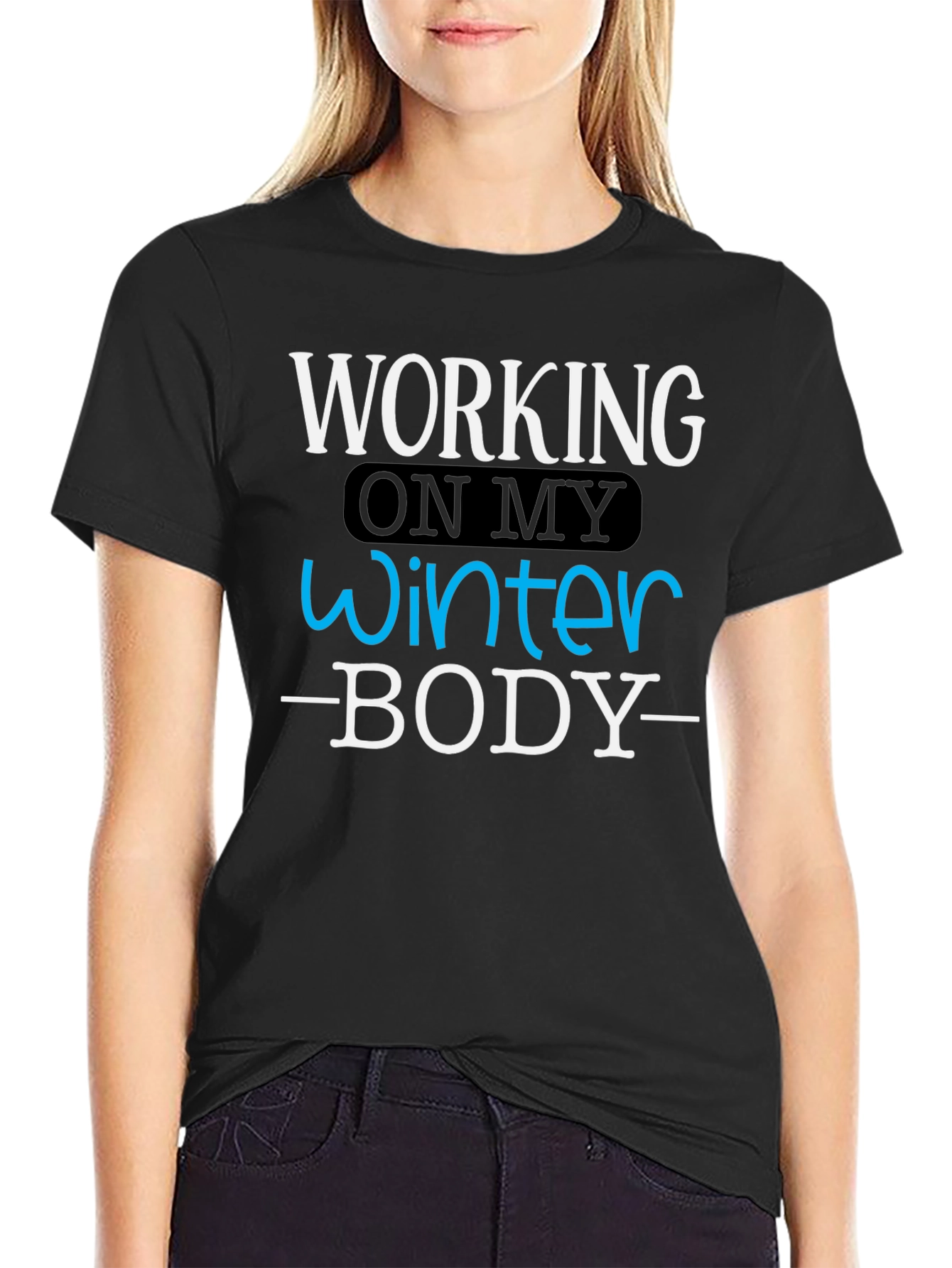 Winter Body T-Shirt - Funny Workout Gym Tee