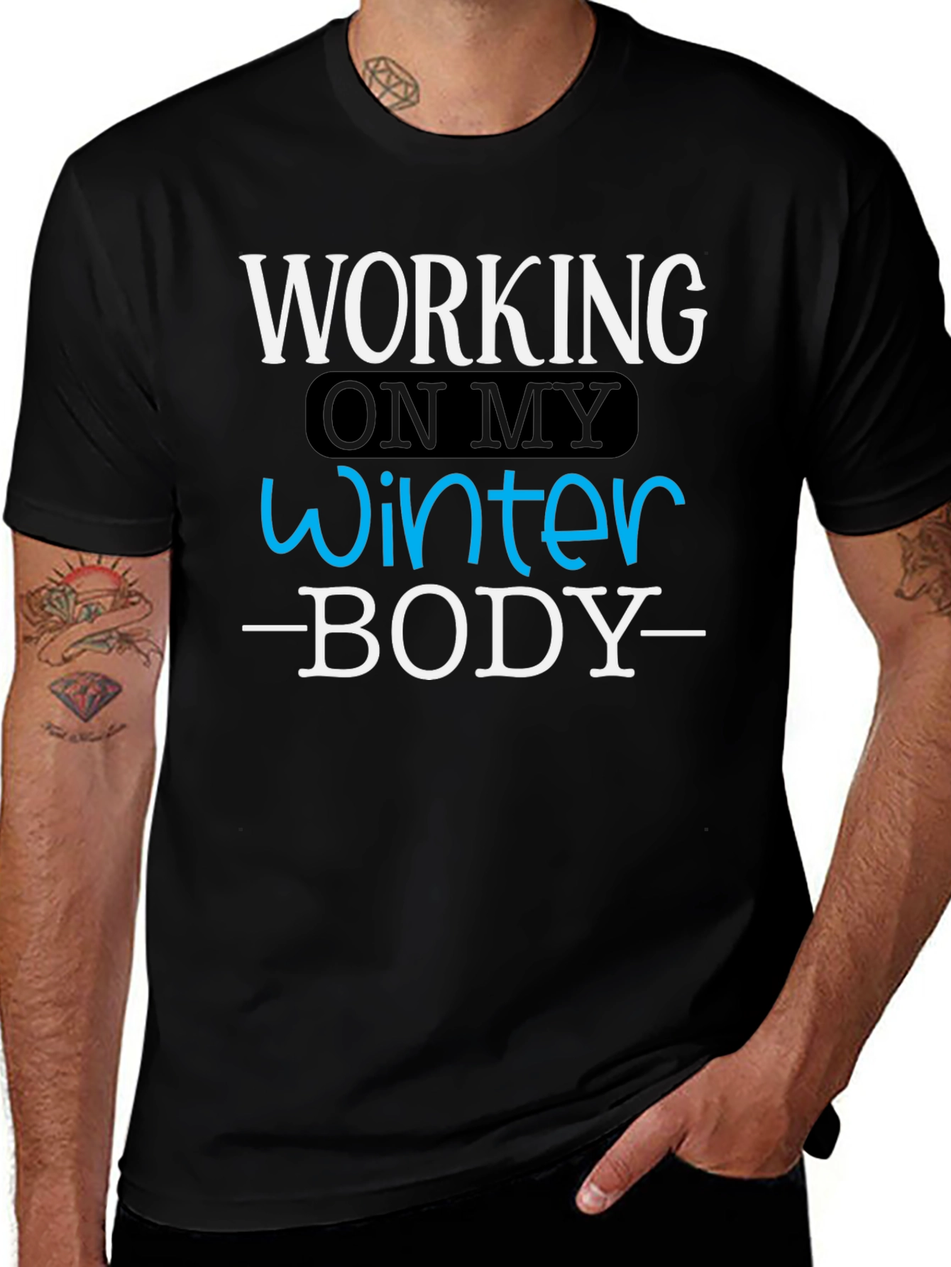 Winter Body T-Shirt - Funny Workout Gym Tee