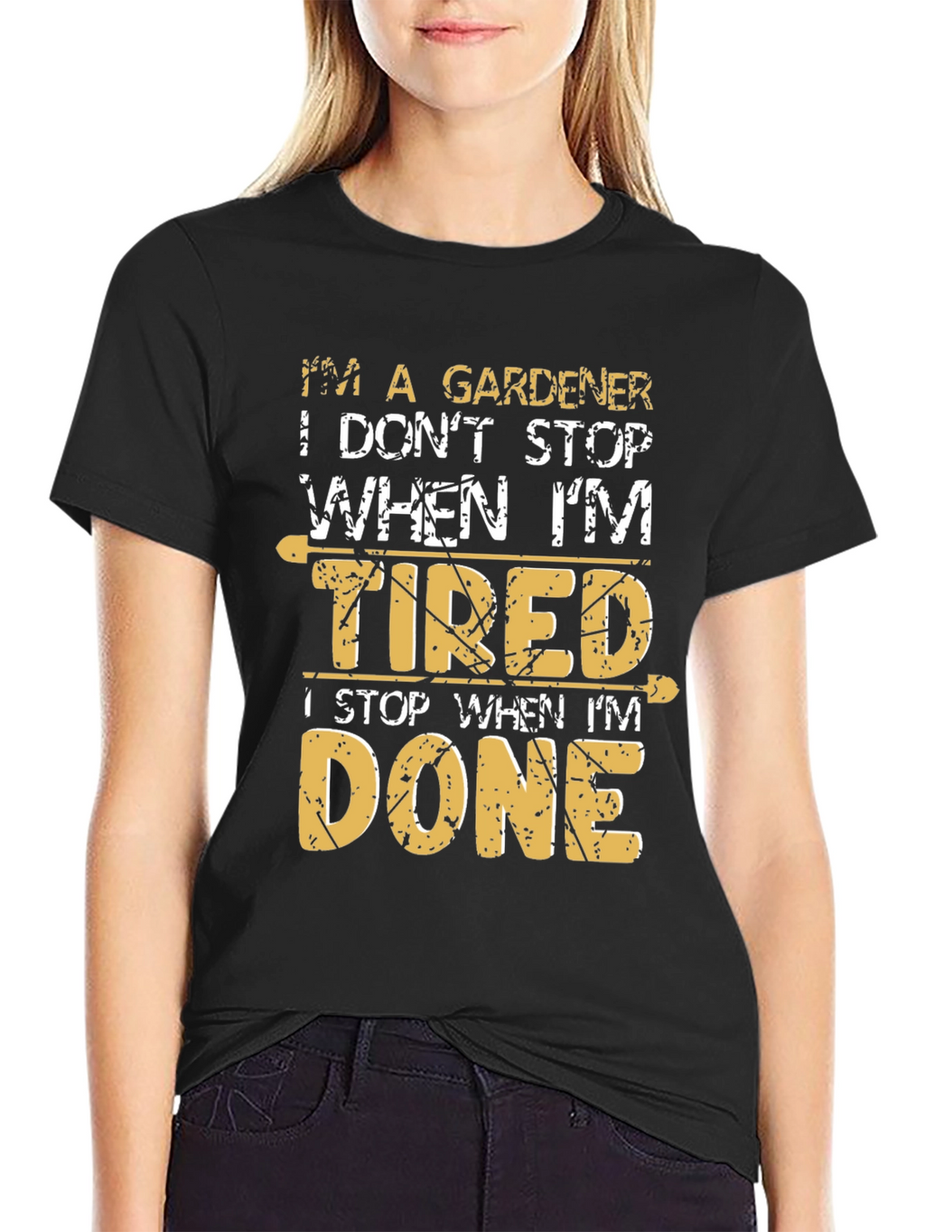 Gardener T-Shirt - Tired vs Done