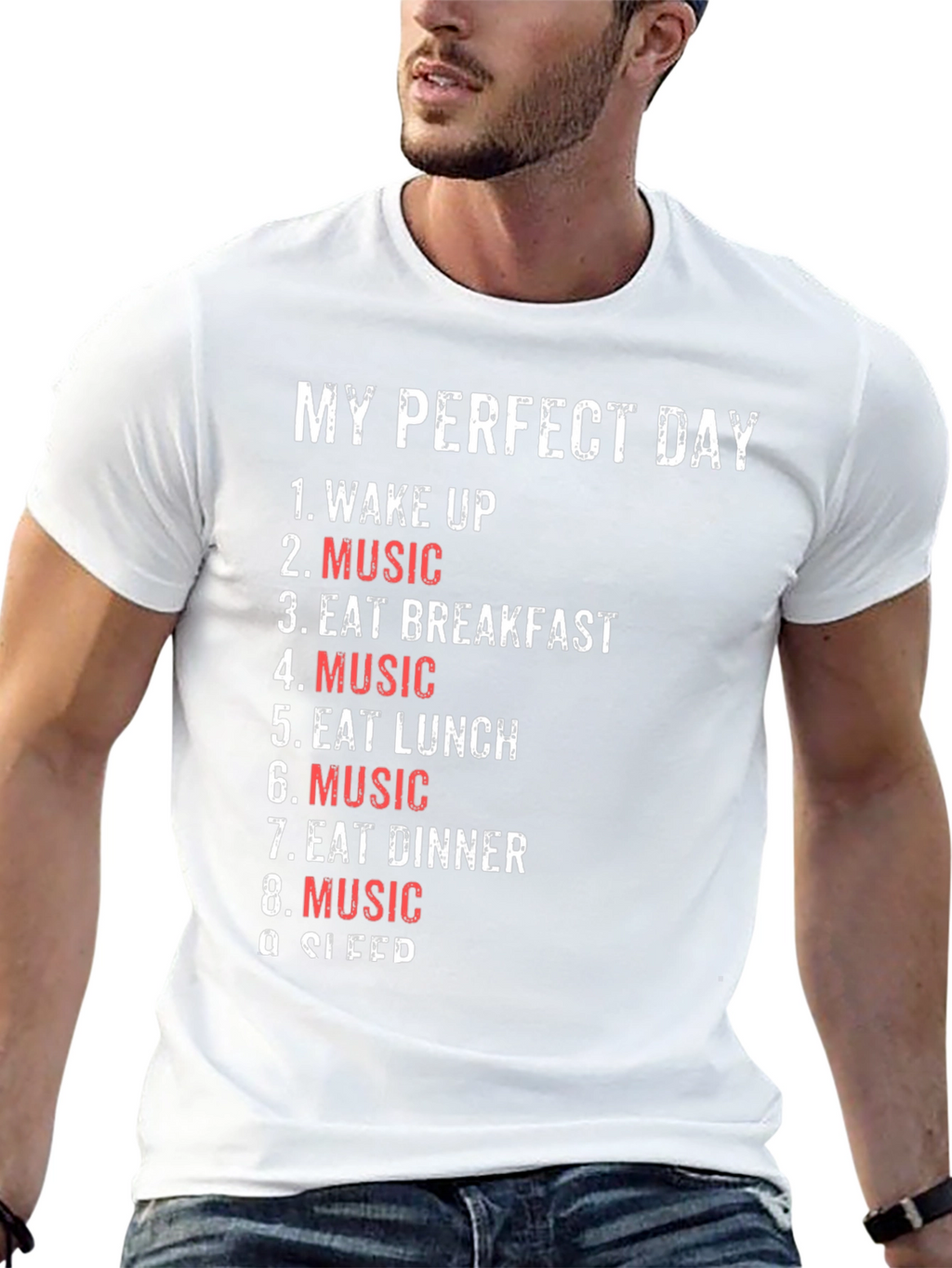 My Perfect Day - Music Lovers T-Shirt