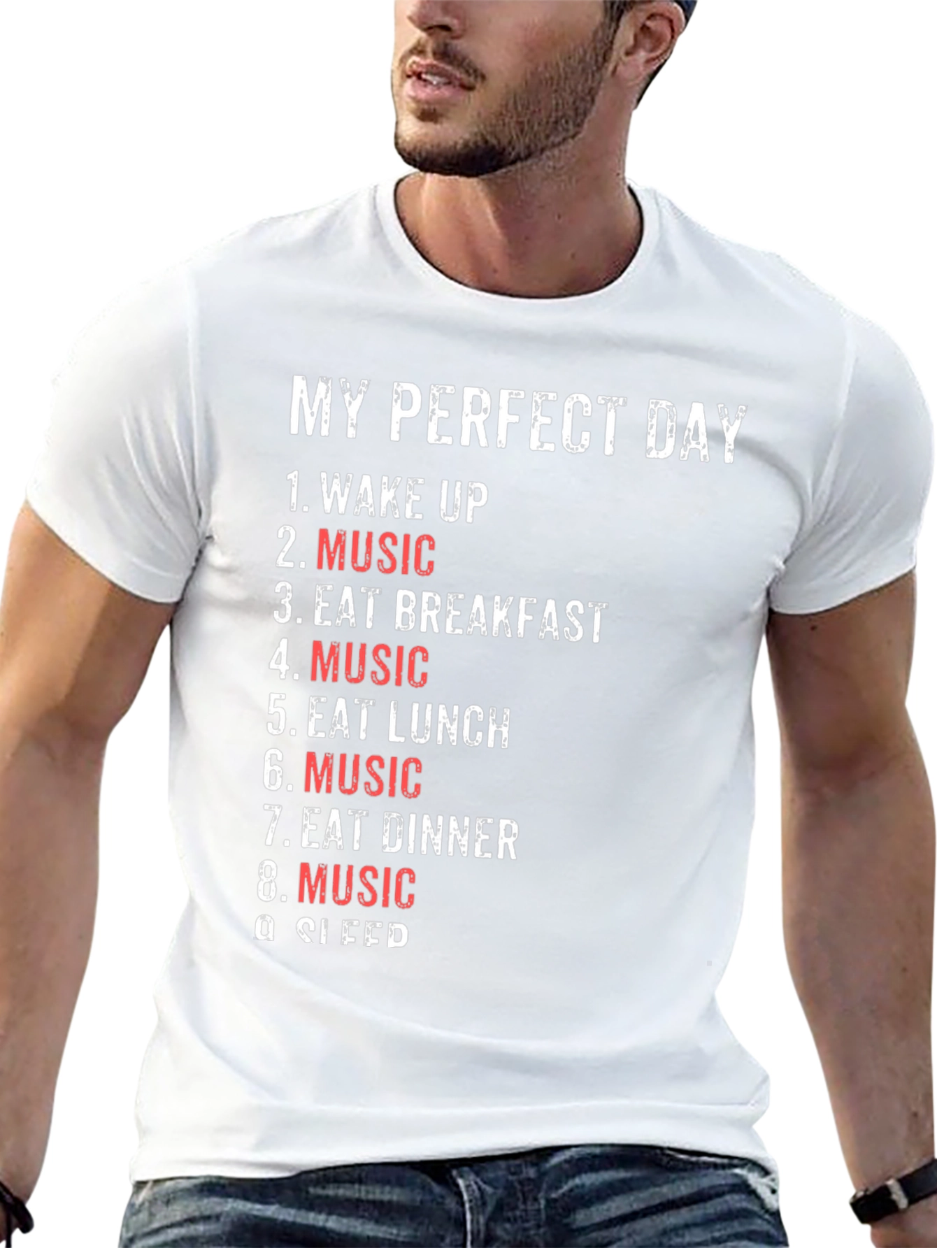 My Perfect Day - Music Lovers T-Shirt
