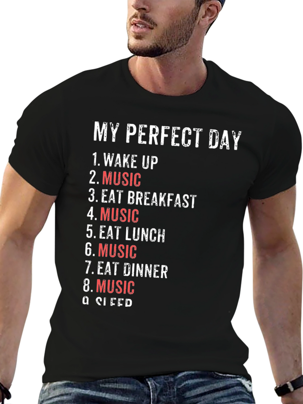 My Perfect Day - Music Lovers T-Shirt